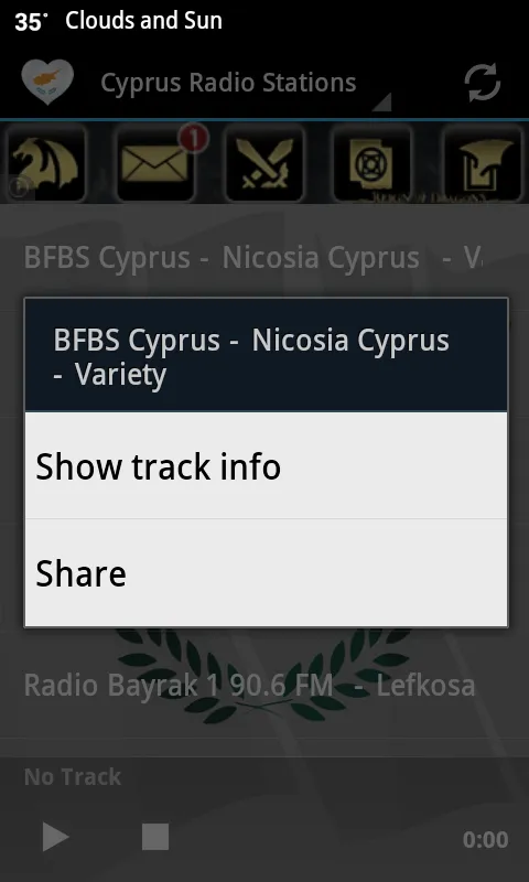 Cyprus Radio Music & News | Indus Appstore | Screenshot