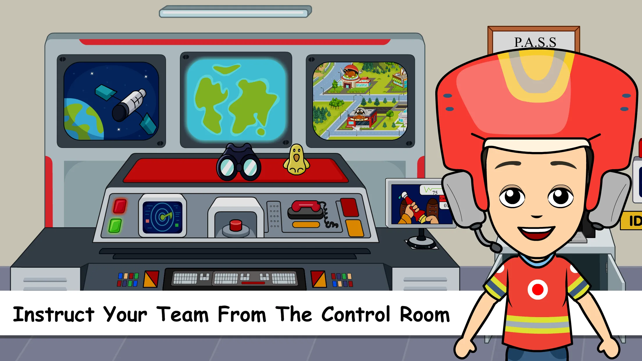Tizi Town Kids Firetruck Games | Indus Appstore | Screenshot
