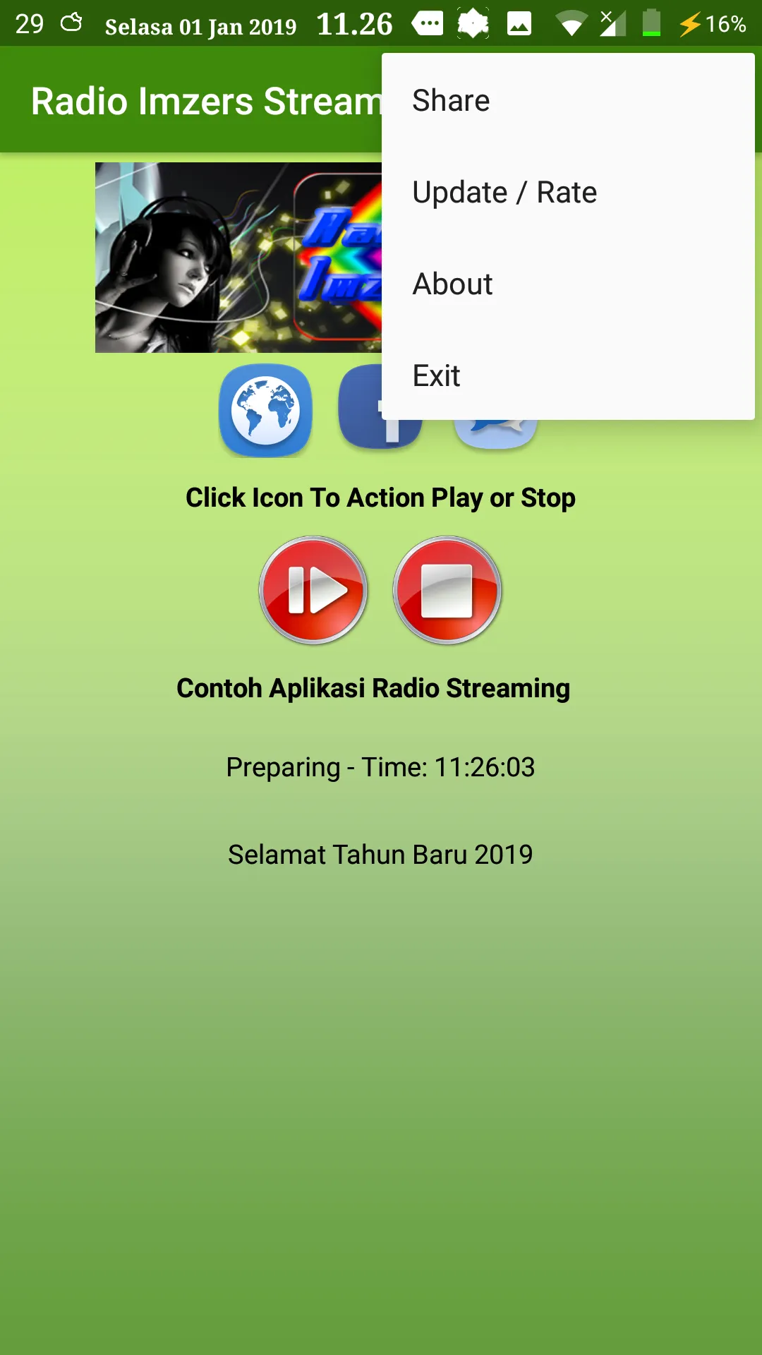 Radio Imzers Streaming | Indus Appstore | Screenshot