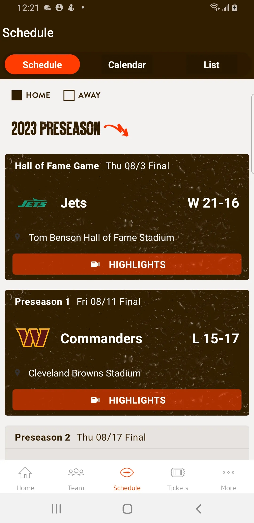 Cleveland Browns | Indus Appstore | Screenshot