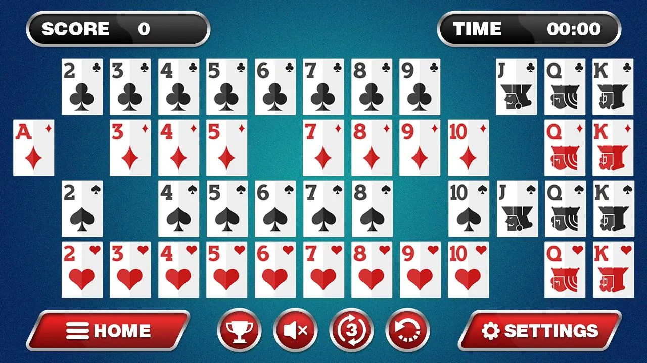 Gaps Solitaire | Indus Appstore | Screenshot