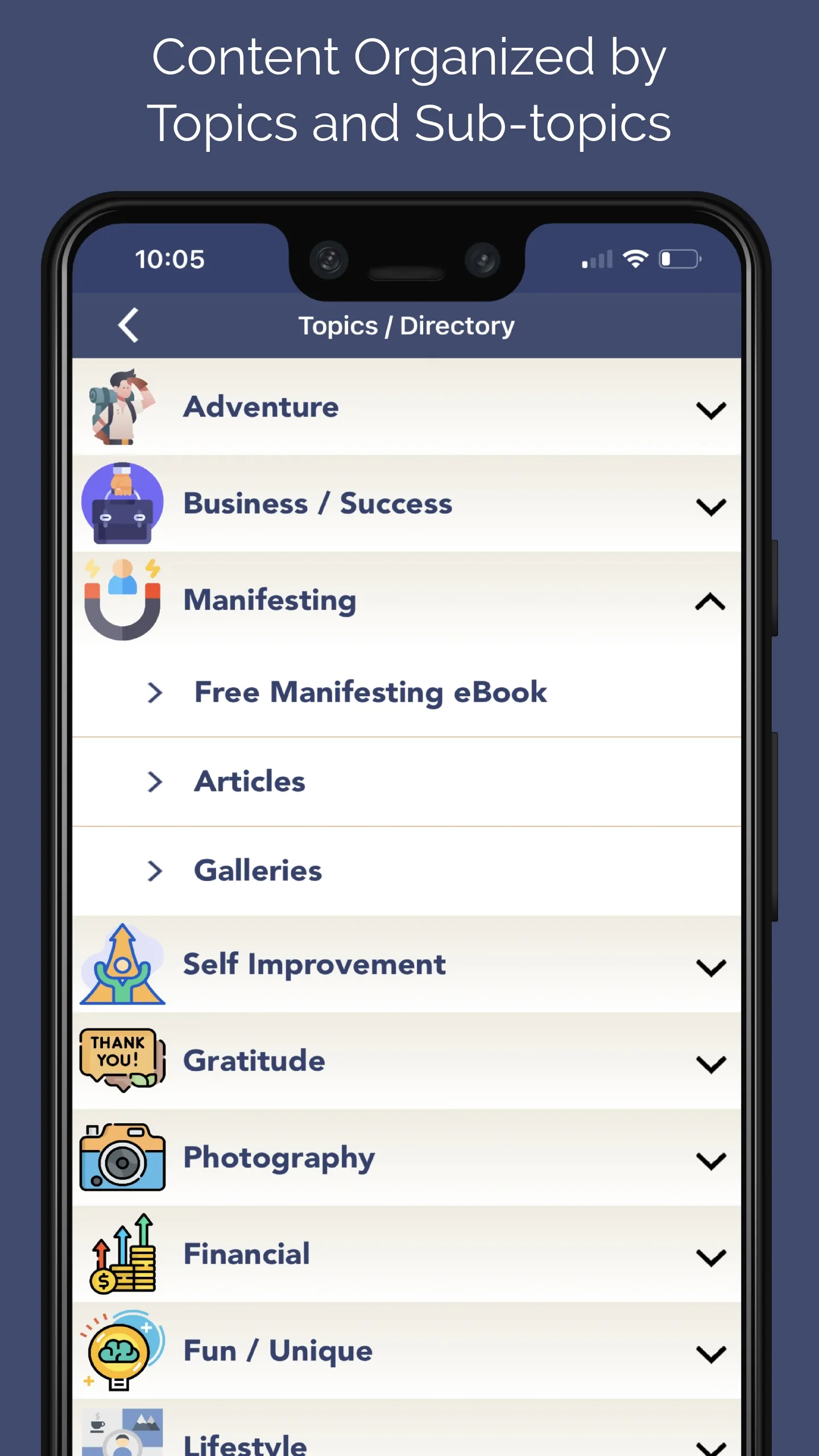 Live Your List | Indus Appstore | Screenshot