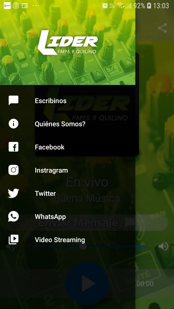 Fm Lider 95.9 Quilino | Indus Appstore | Screenshot