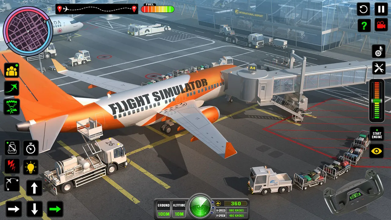 Airbus Simulator Airplane Game | Indus Appstore | Screenshot