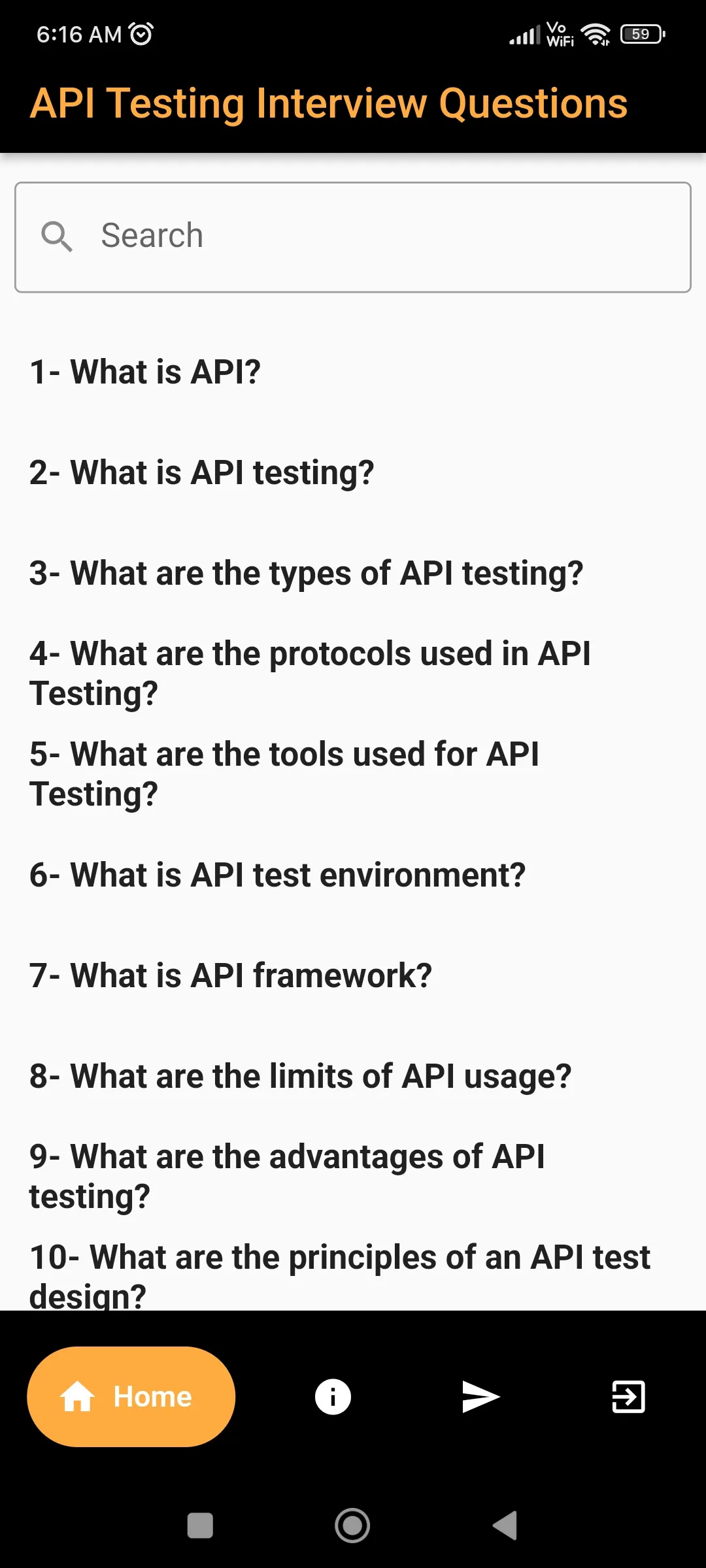 API Testing Interview Question | Indus Appstore | Screenshot