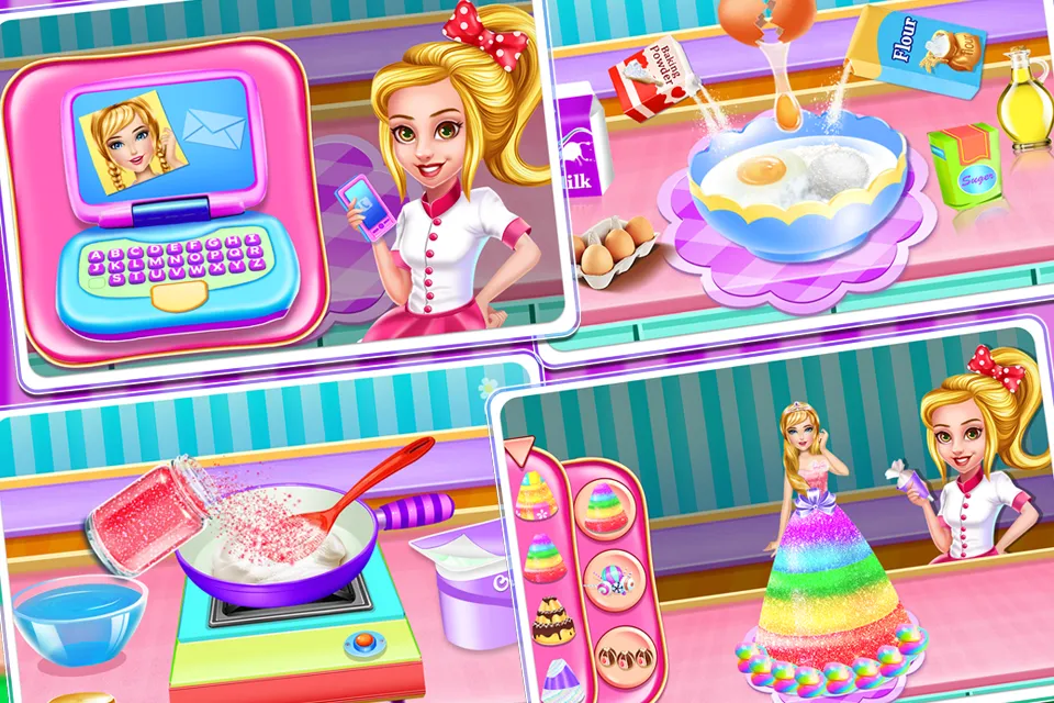 Christmas Doll Cooking Cakes | Indus Appstore | Screenshot