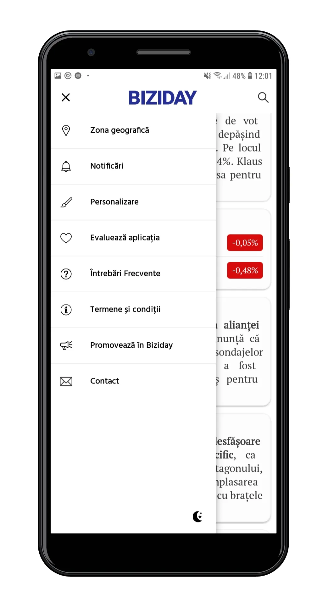 Biziday - Știri verificate | Indus Appstore | Screenshot