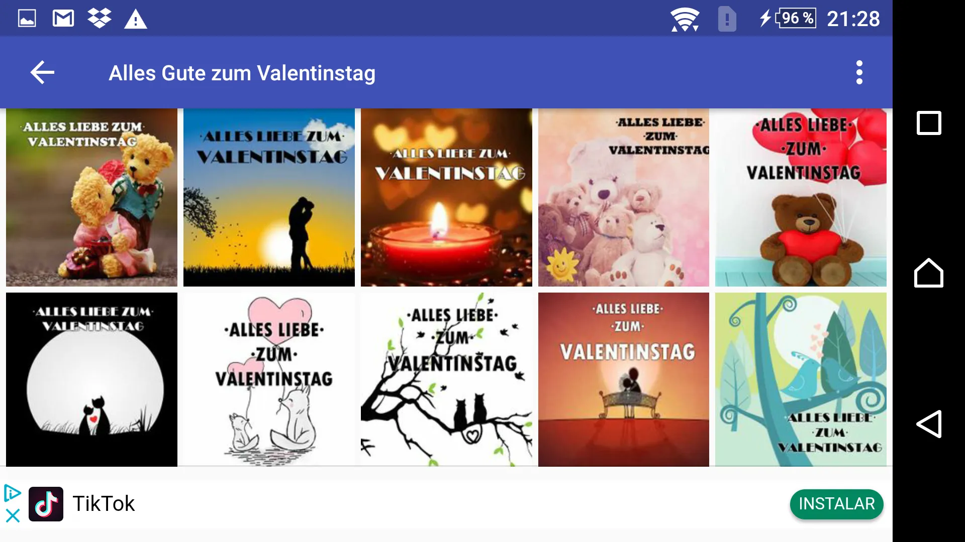 Alles Gute zum Valentinstag | Indus Appstore | Screenshot