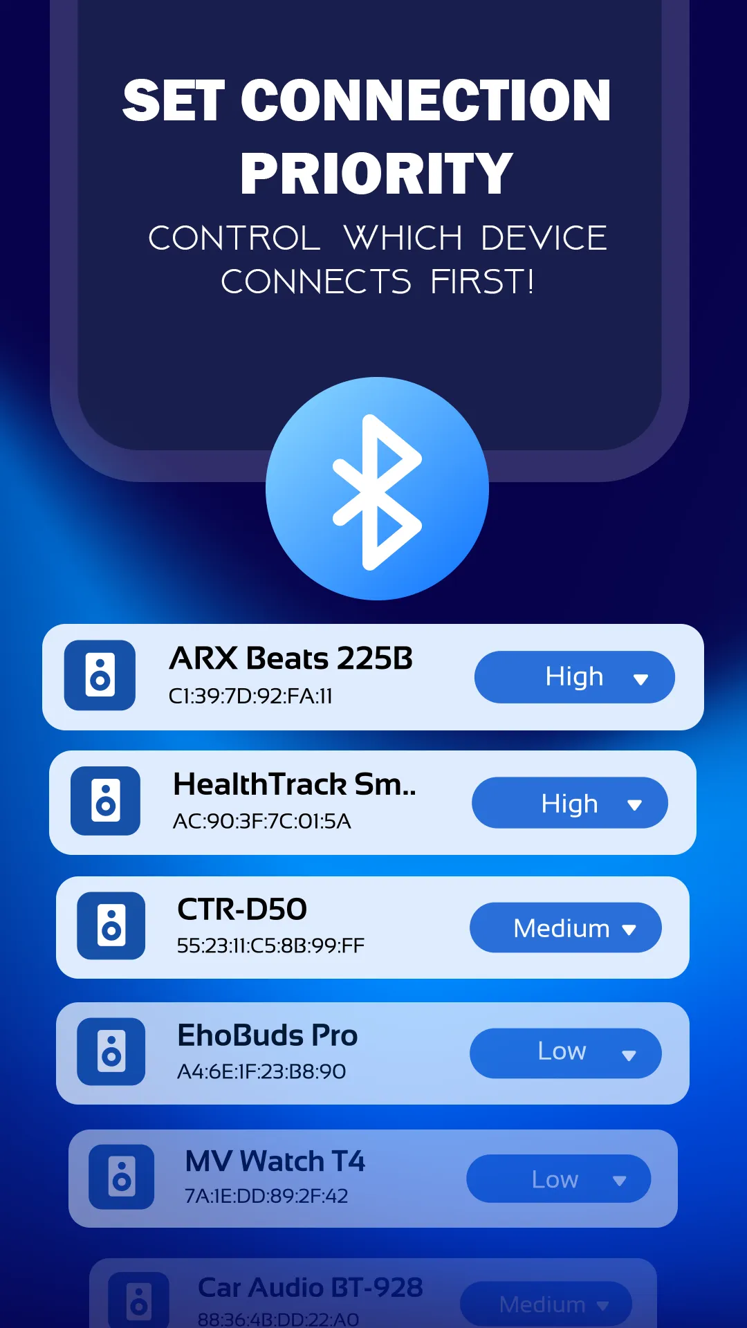 Auto Bluetooth Connect Devices | Indus Appstore | Screenshot