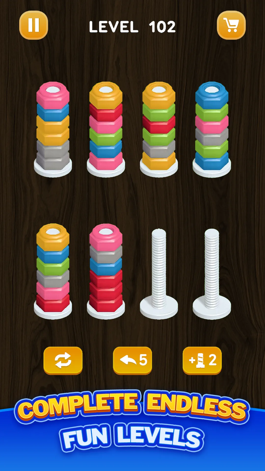 Nut Sort Puzzle - Color Sort | Indus Appstore | Screenshot