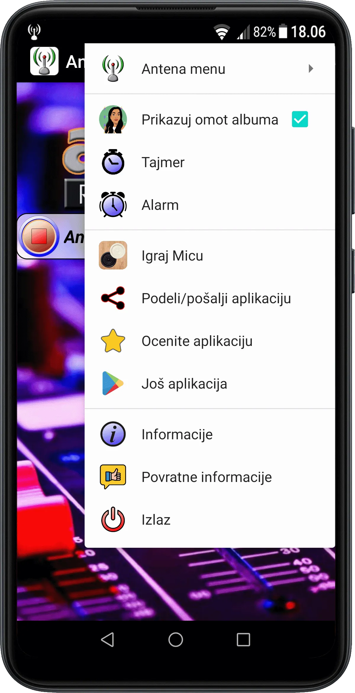 Antena Radio Krusevac | Indus Appstore | Screenshot