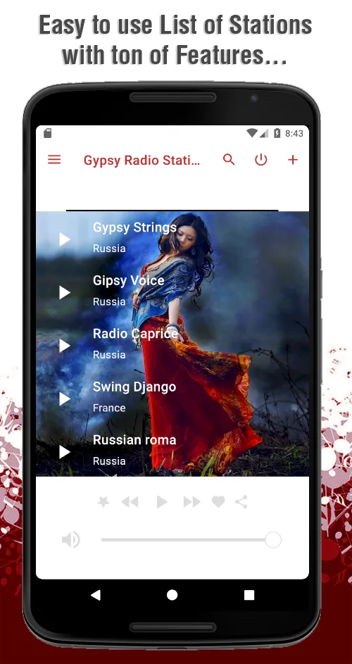 Gypsy Radio Stations | Indus Appstore | Screenshot