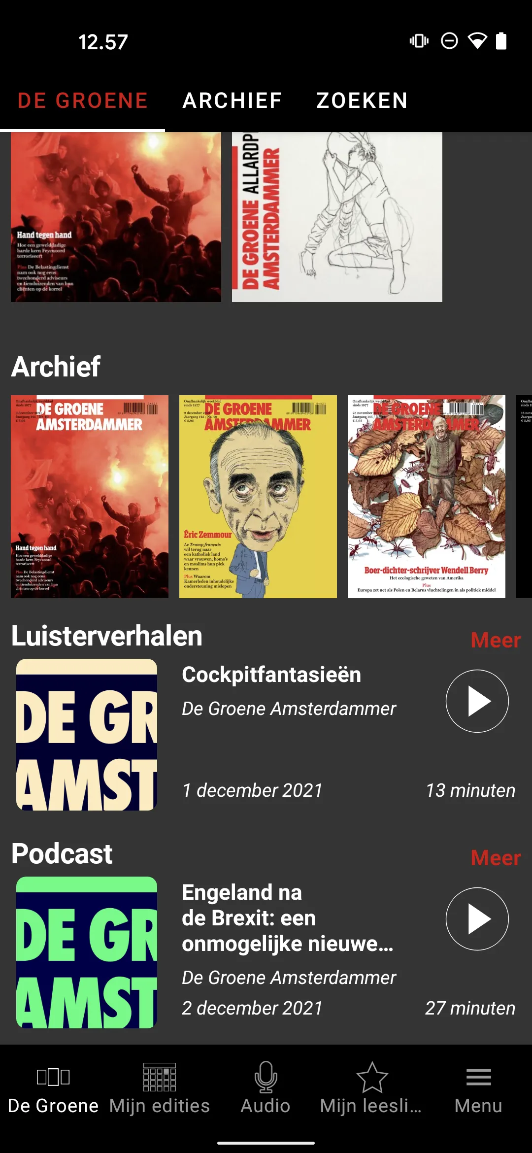 De Groene Amsterdammer | Indus Appstore | Screenshot