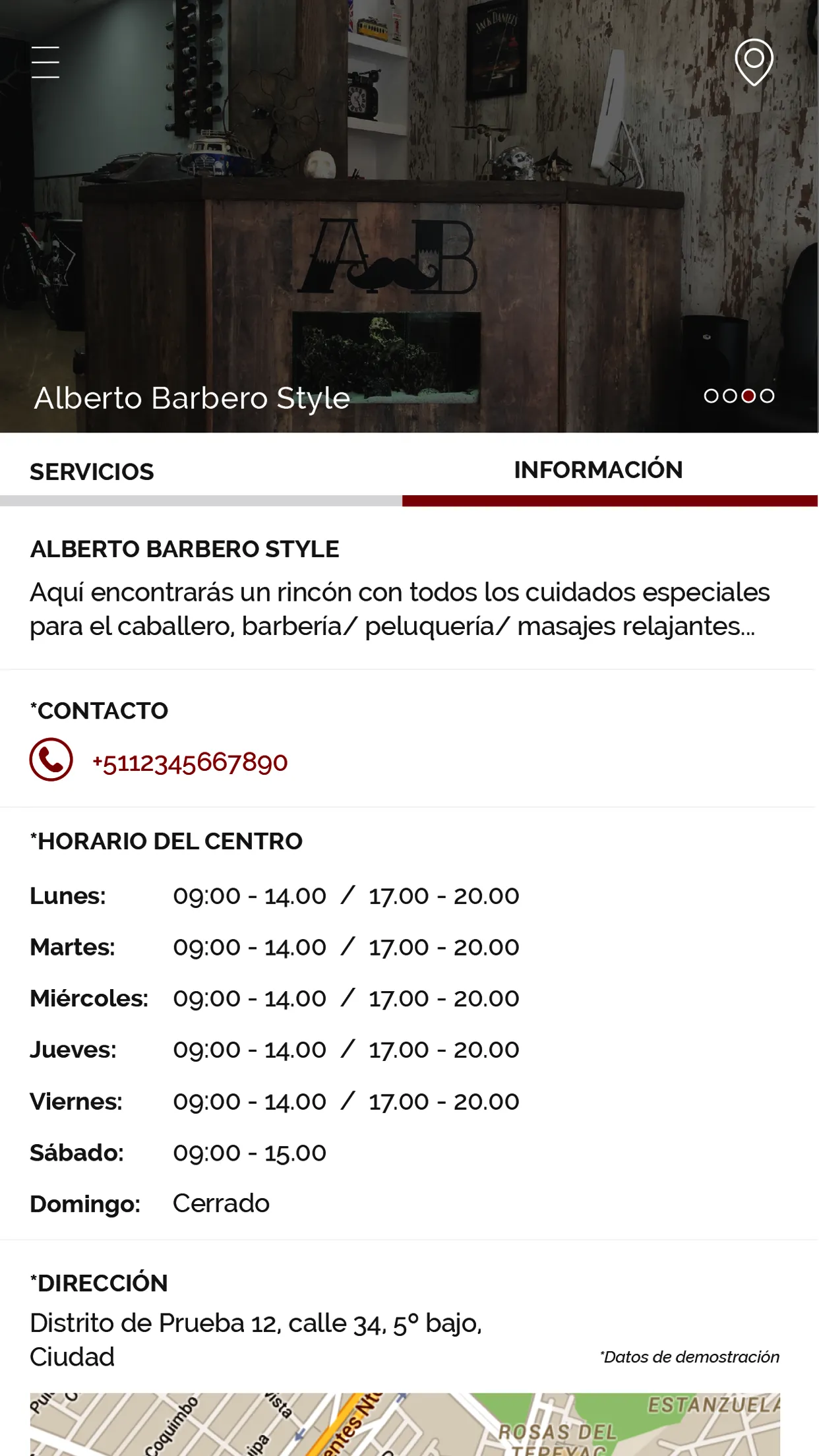 Barbería Alberto Barbero | Indus Appstore | Screenshot