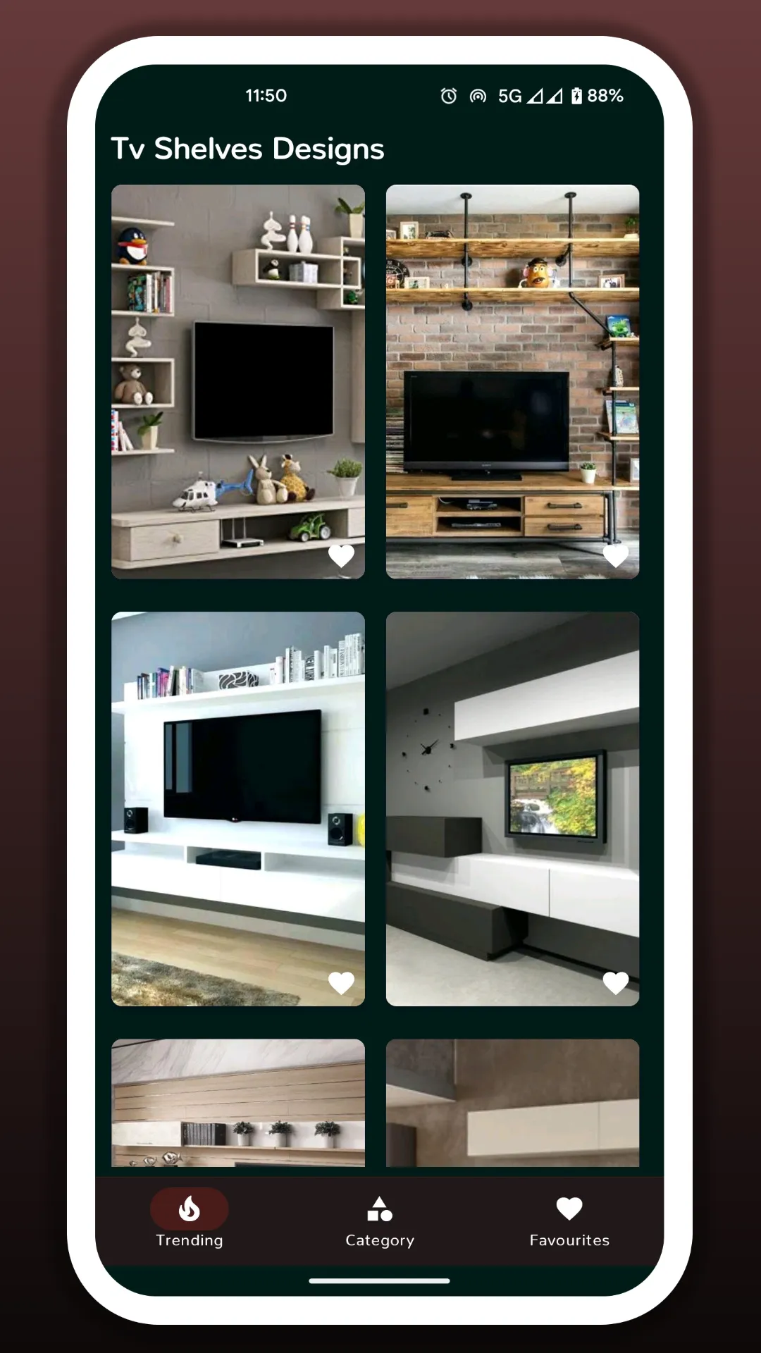 TV Shelves Design | Indus Appstore | Screenshot