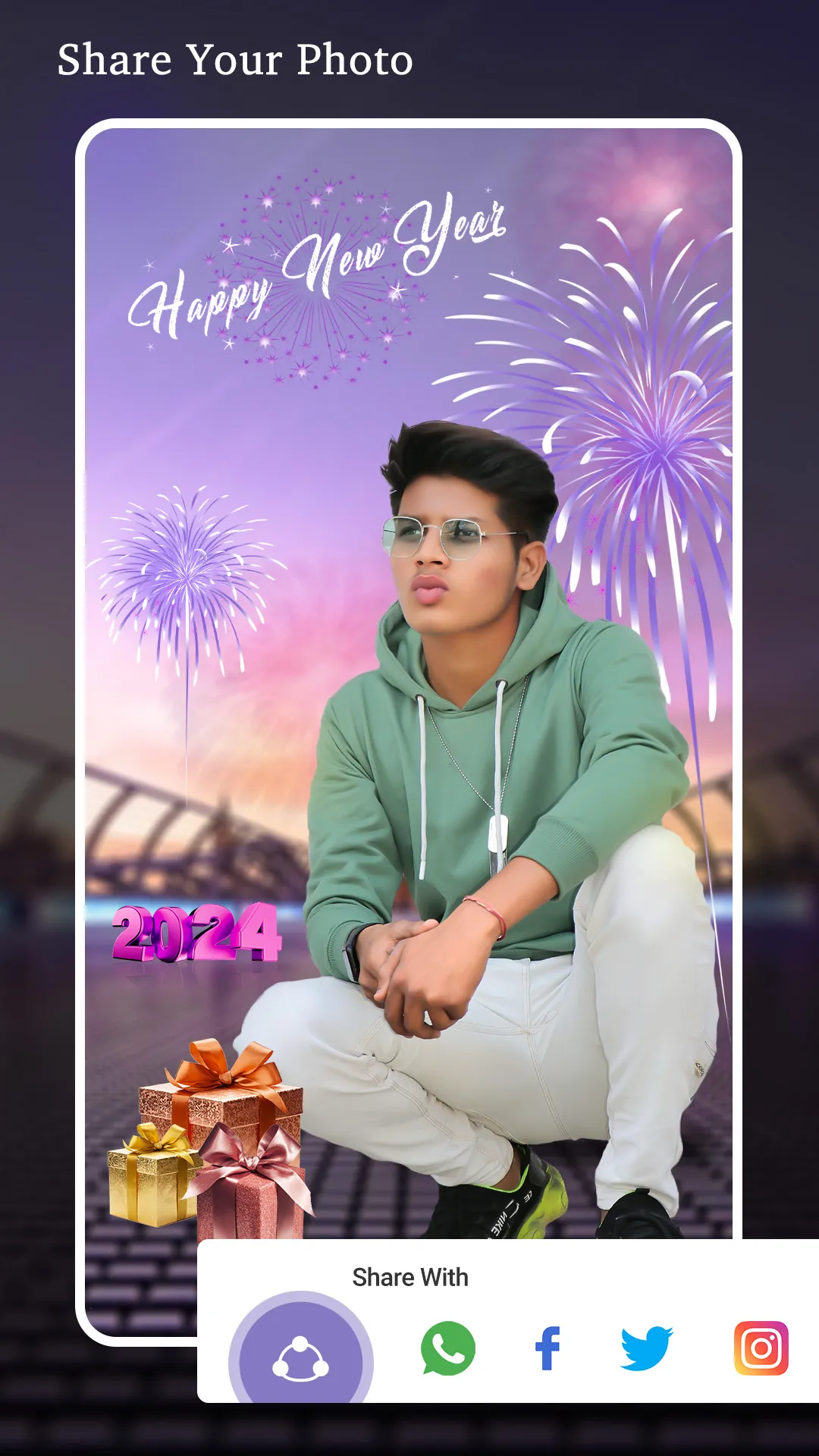 Happy NewYear Photo Editor2024 | Indus Appstore | Screenshot