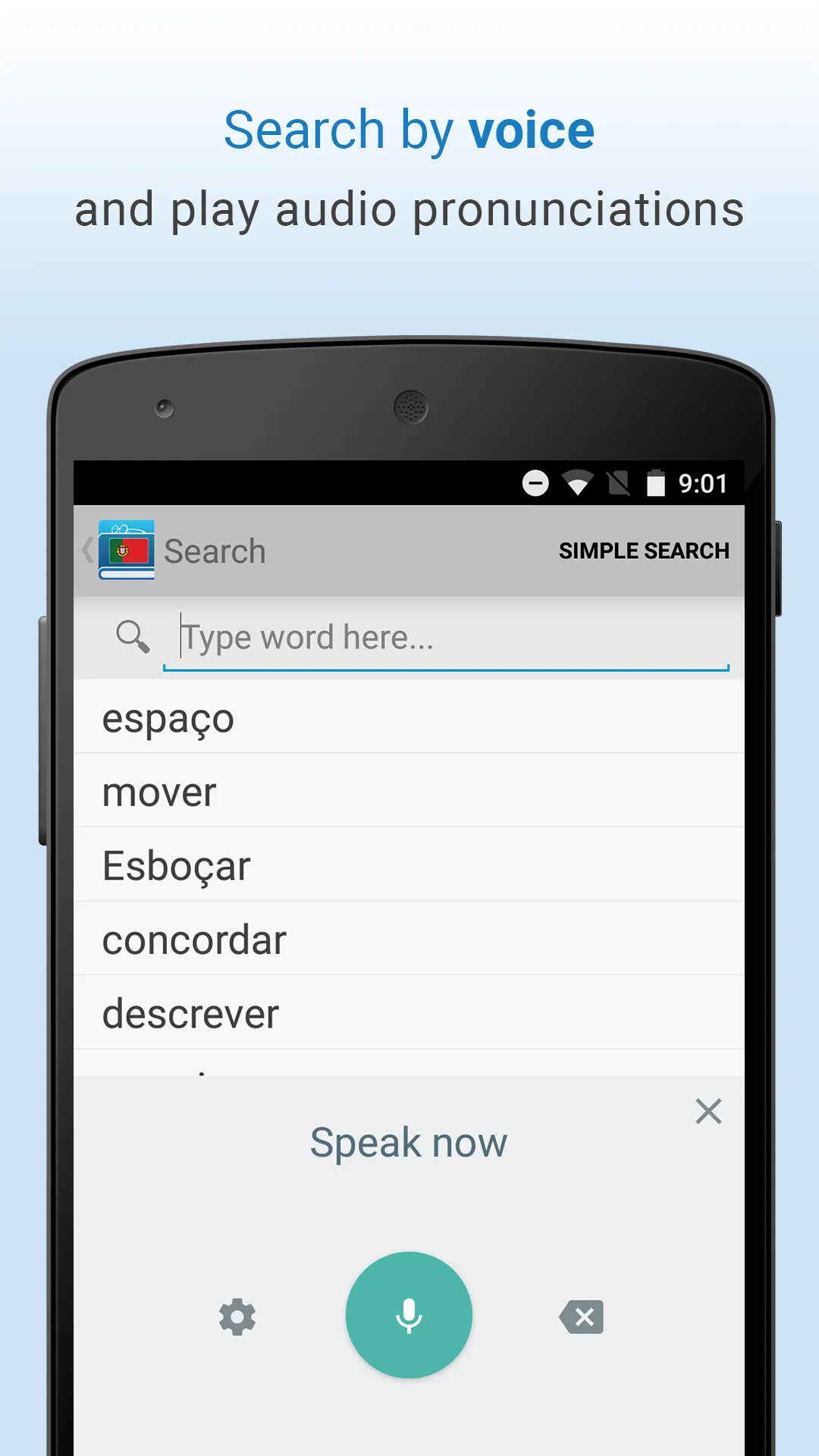 Portuguese Dictionary | Indus Appstore | Screenshot