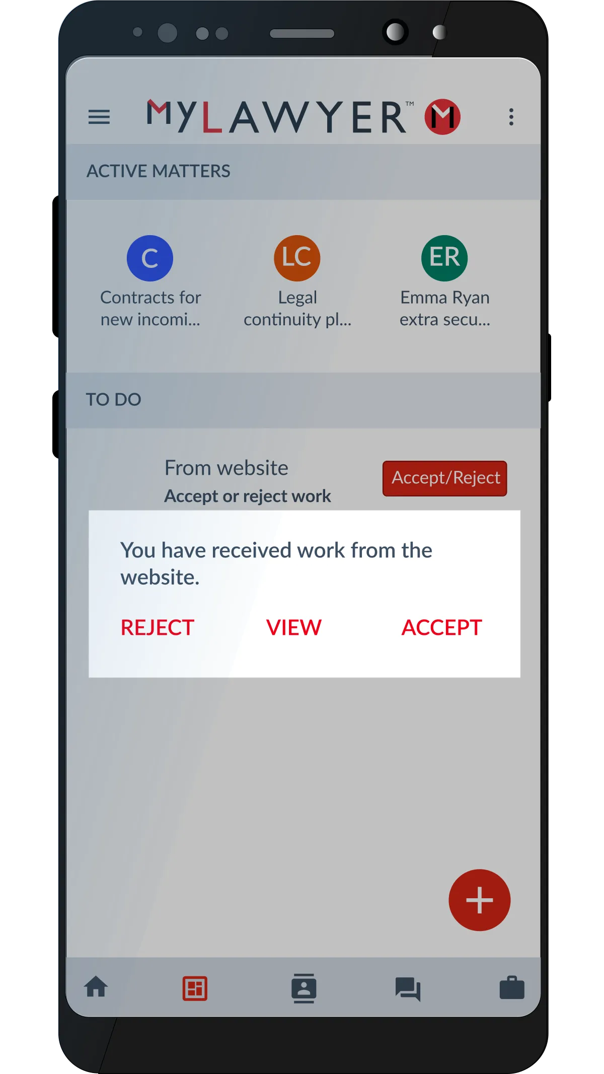 myLawyer | Indus Appstore | Screenshot