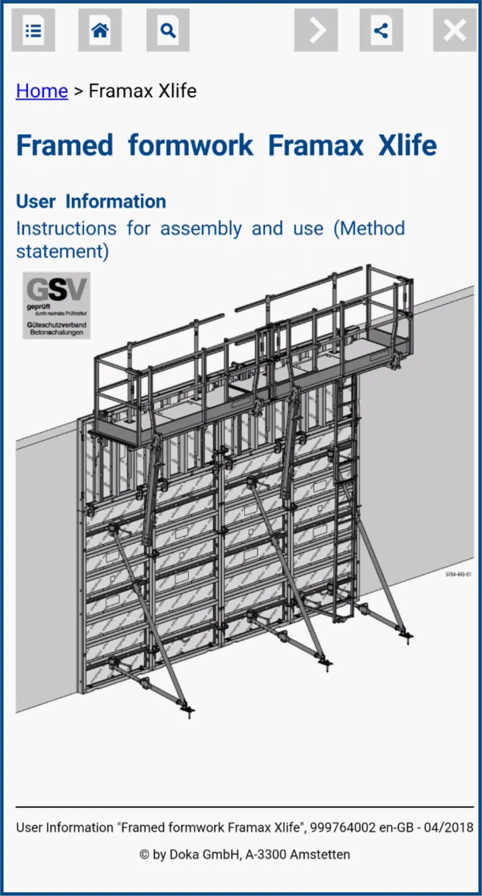 Doka Manuals | Indus Appstore | Screenshot