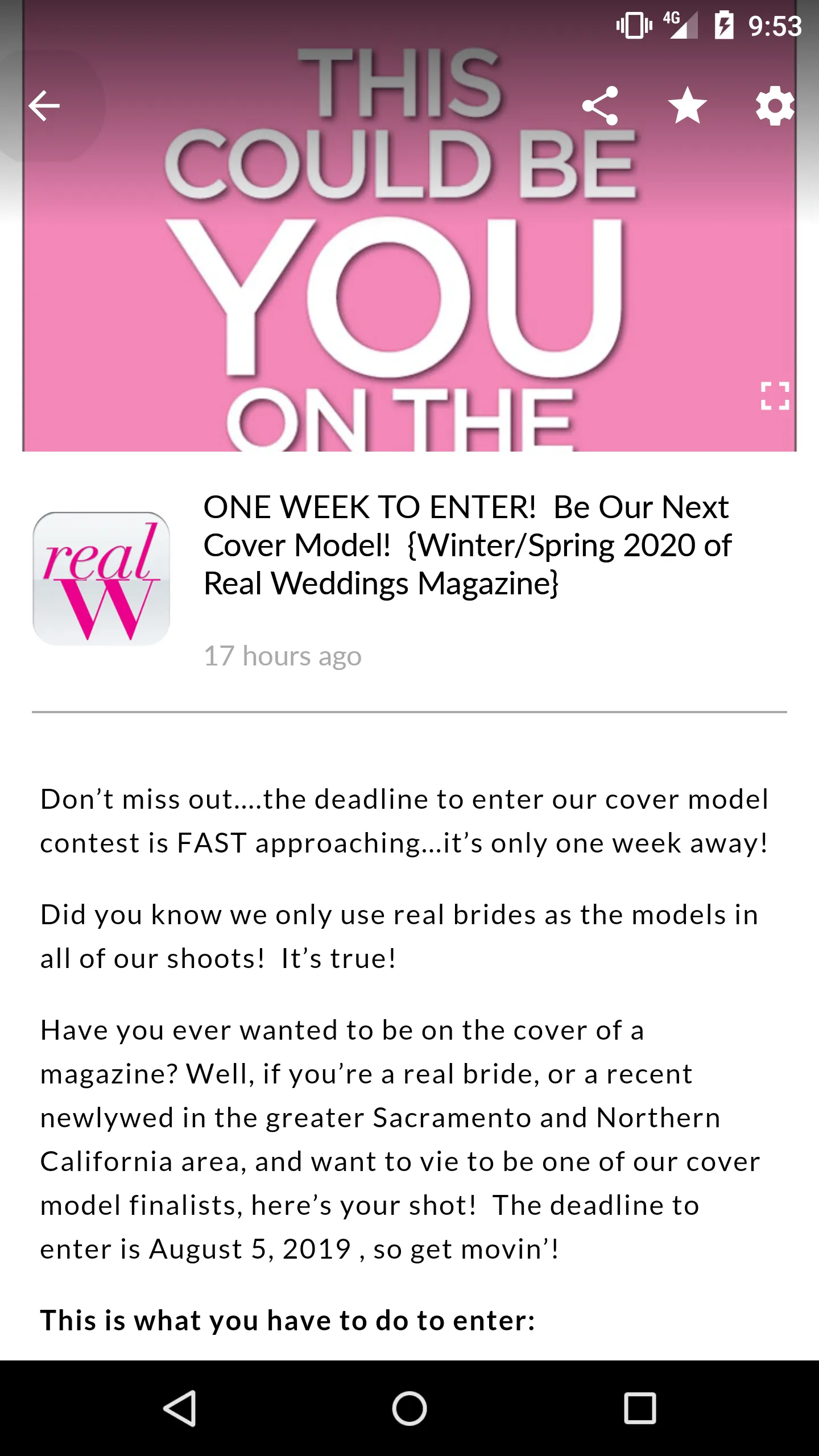 Real Weddings Magazine | Indus Appstore | Screenshot