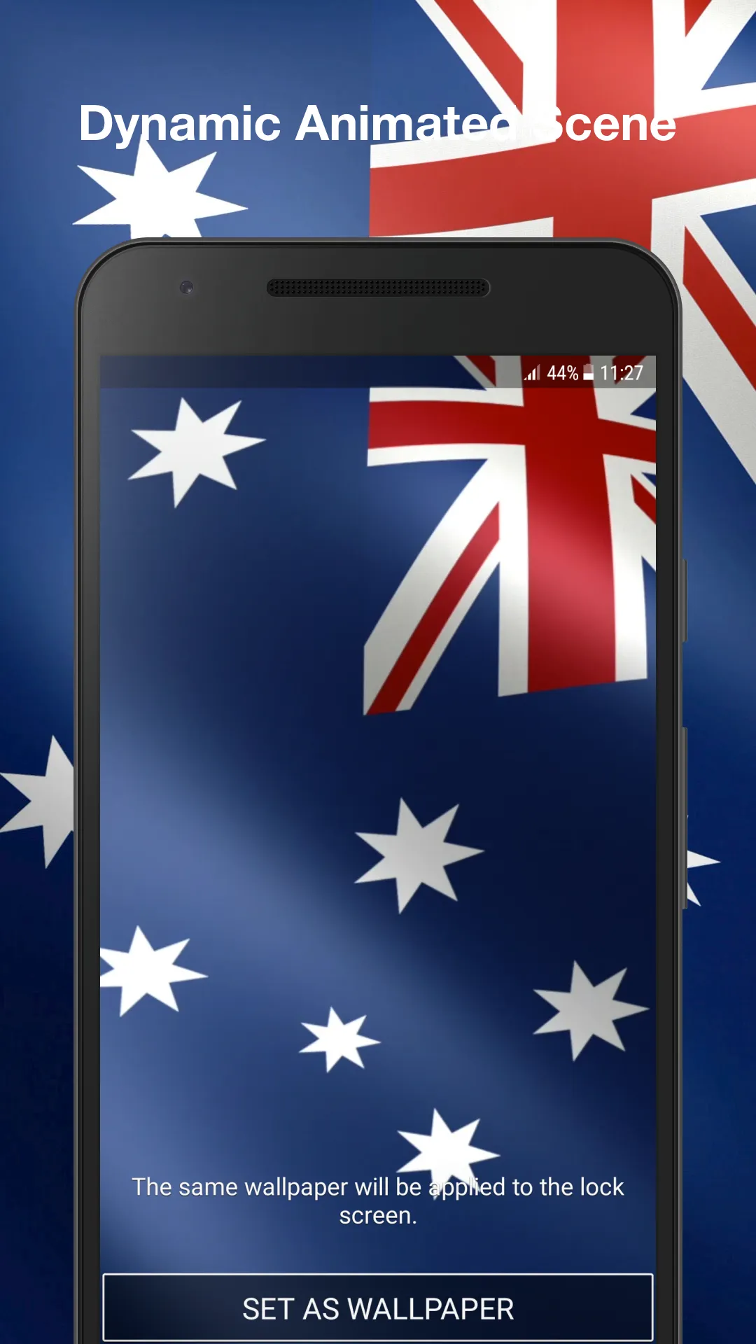 Australia Flag Live Wallpaper | Indus Appstore | Screenshot