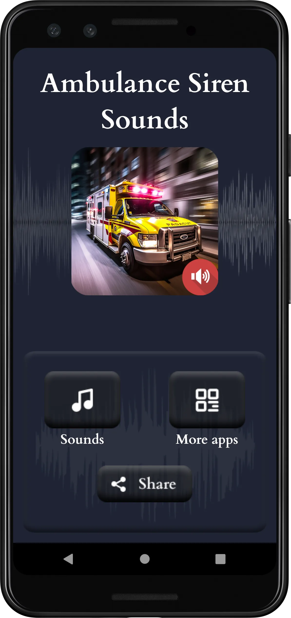 Ambulance Siren Sounds | Indus Appstore | Screenshot