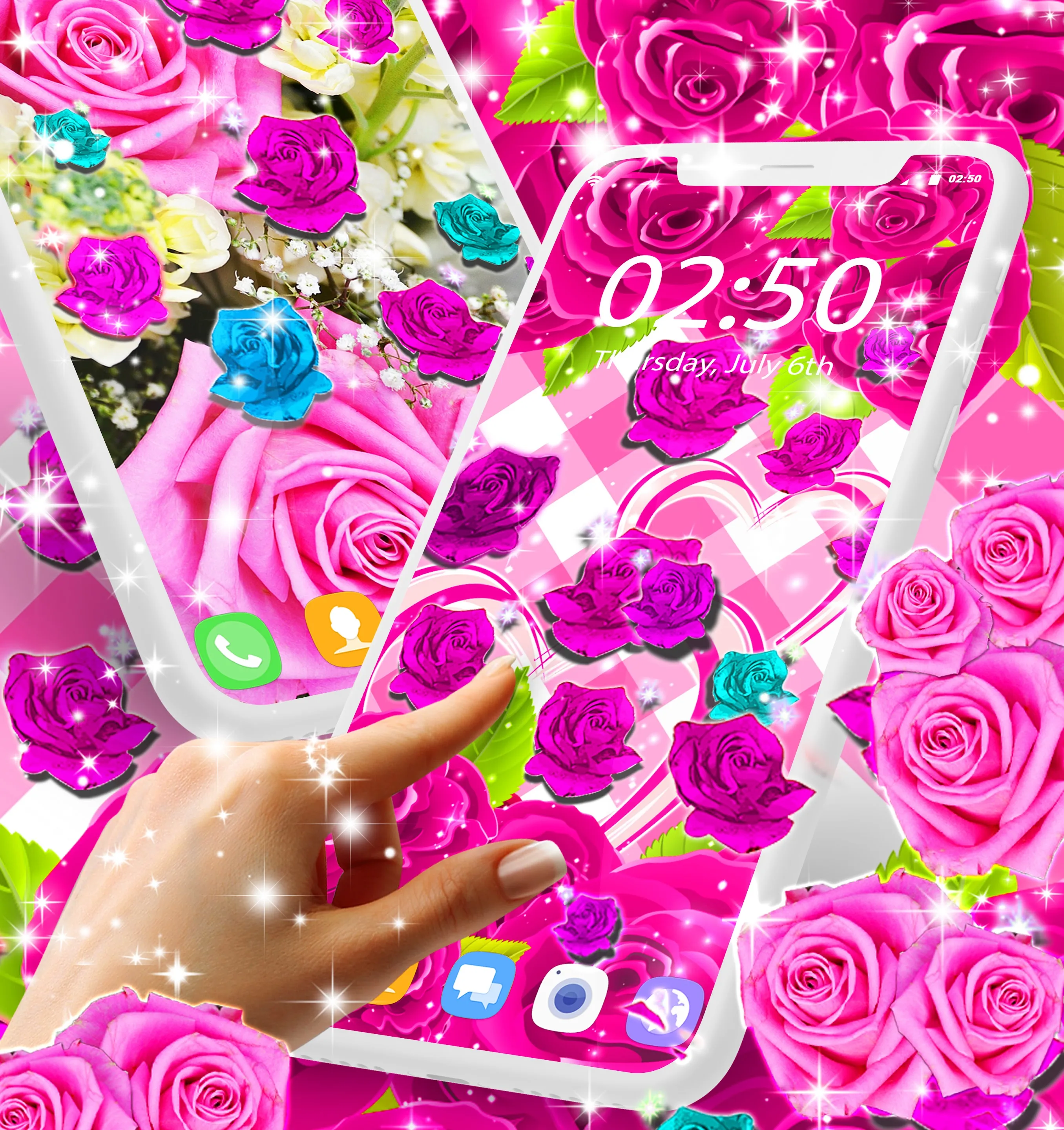 Rose live wallpaper | Indus Appstore | Screenshot