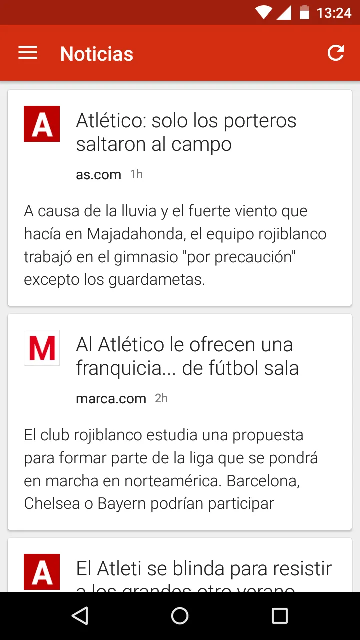 SocialCorner para Atlético | Indus Appstore | Screenshot