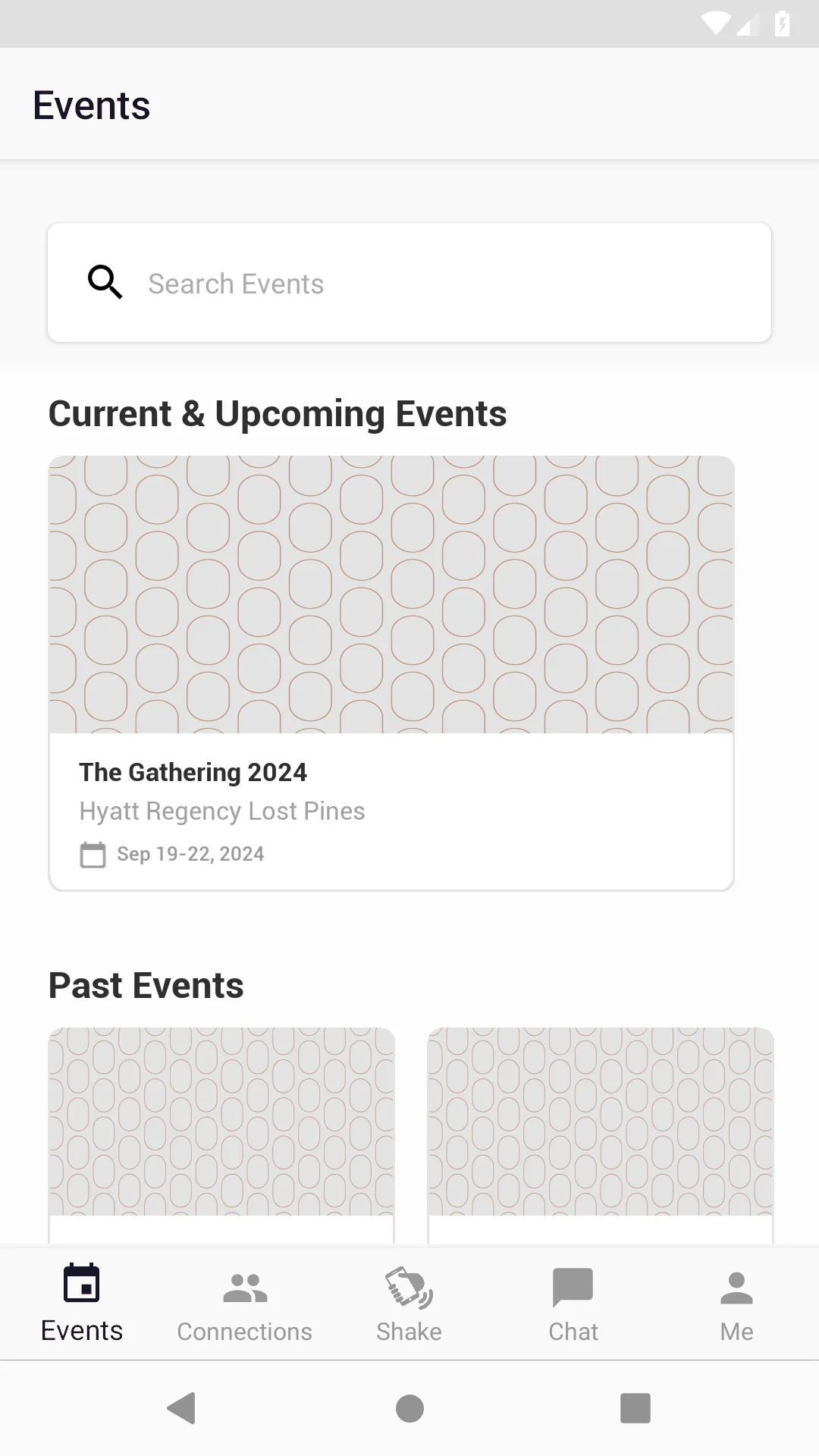 The Gathering Events | Indus Appstore | Screenshot