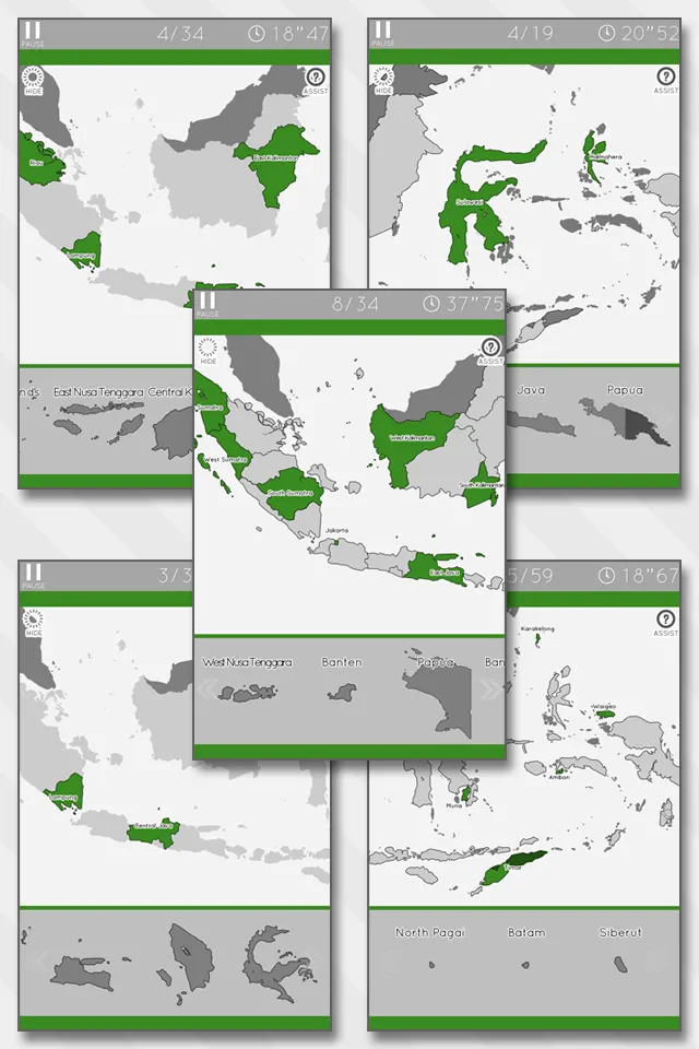 E.Learning IndonesiaMap Puzzle | Indus Appstore | Screenshot