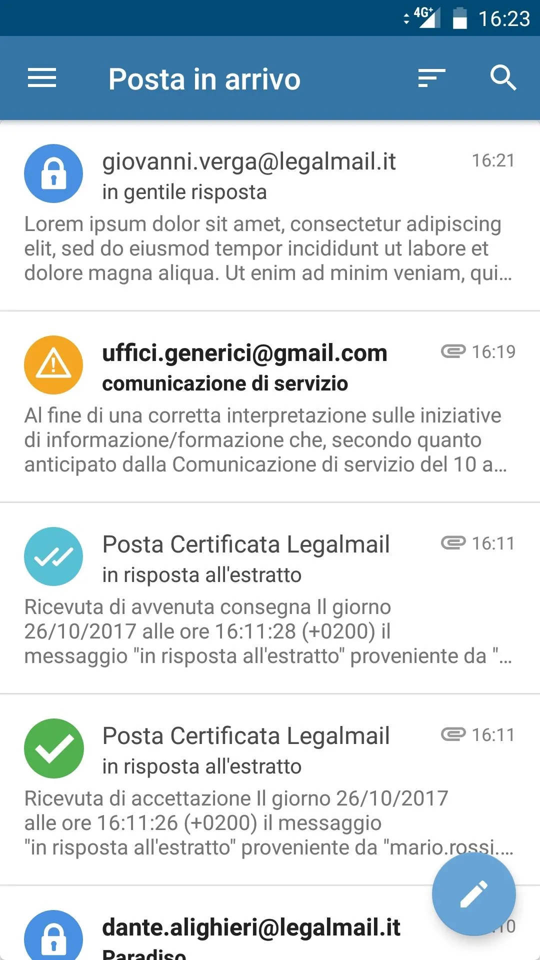 Legalmail | Indus Appstore | Screenshot