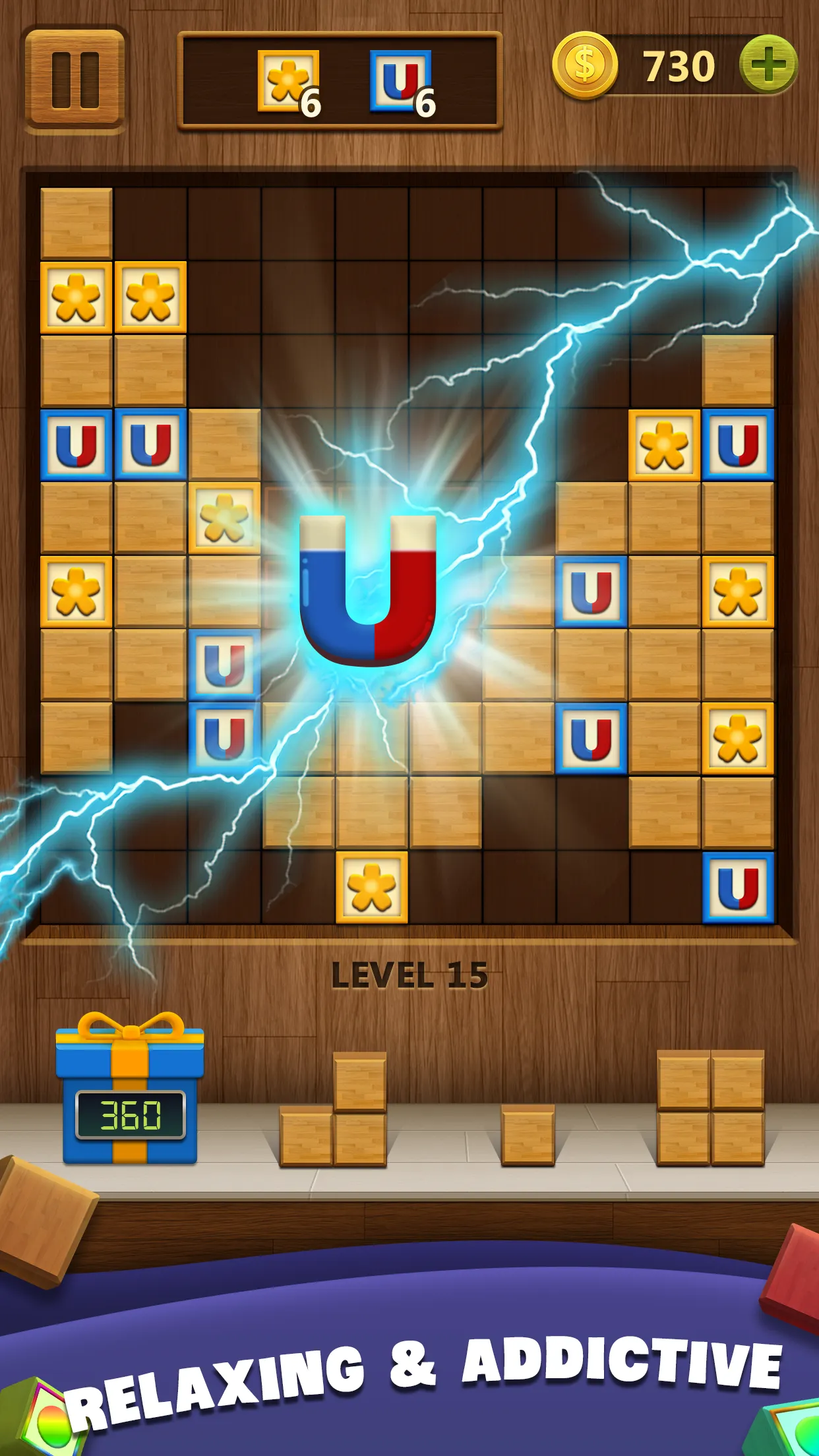 Wood Block Puzzle | Indus Appstore | Screenshot