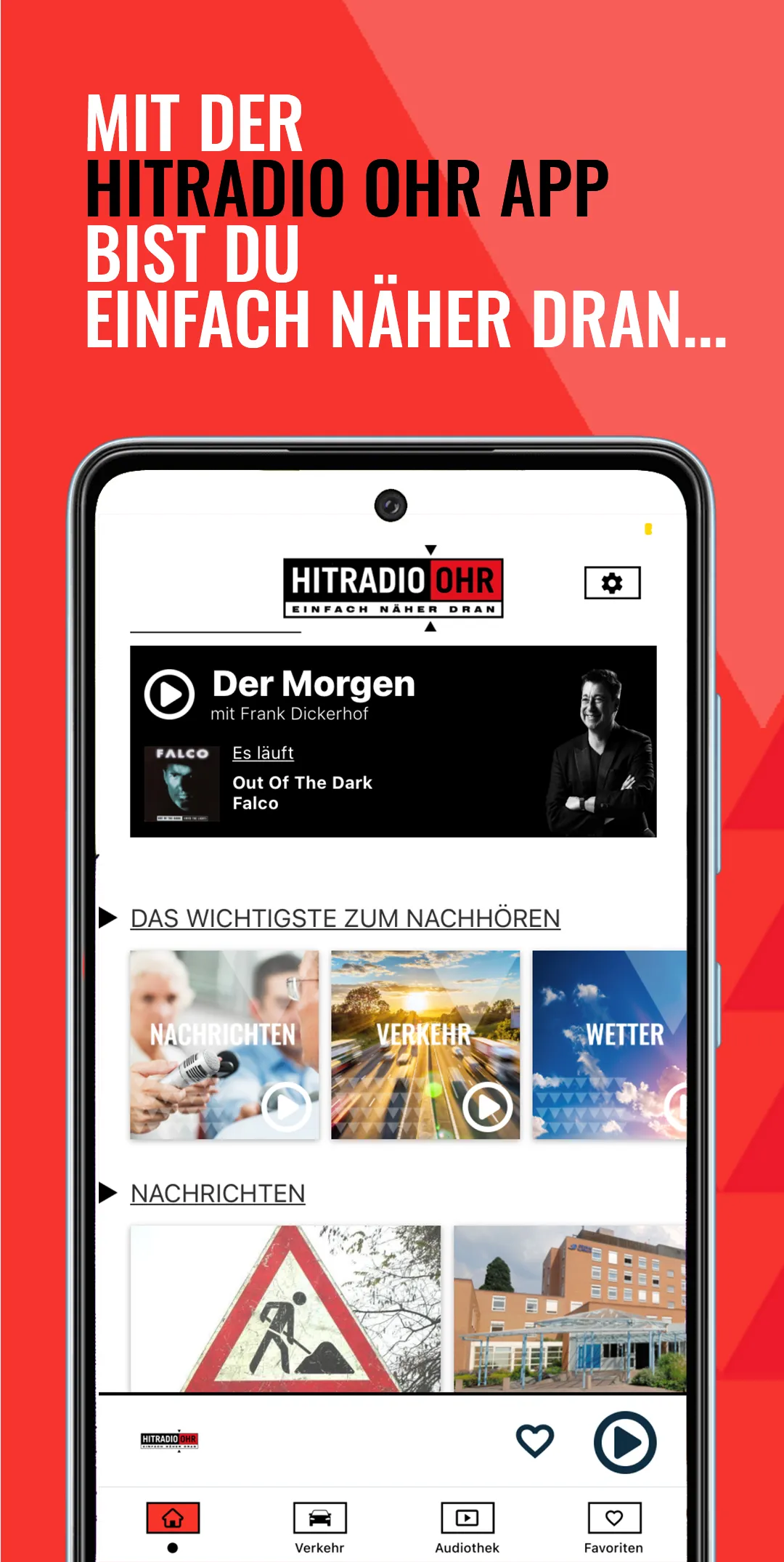 HITRADIO OHR. Das Lokalradio f | Indus Appstore | Screenshot