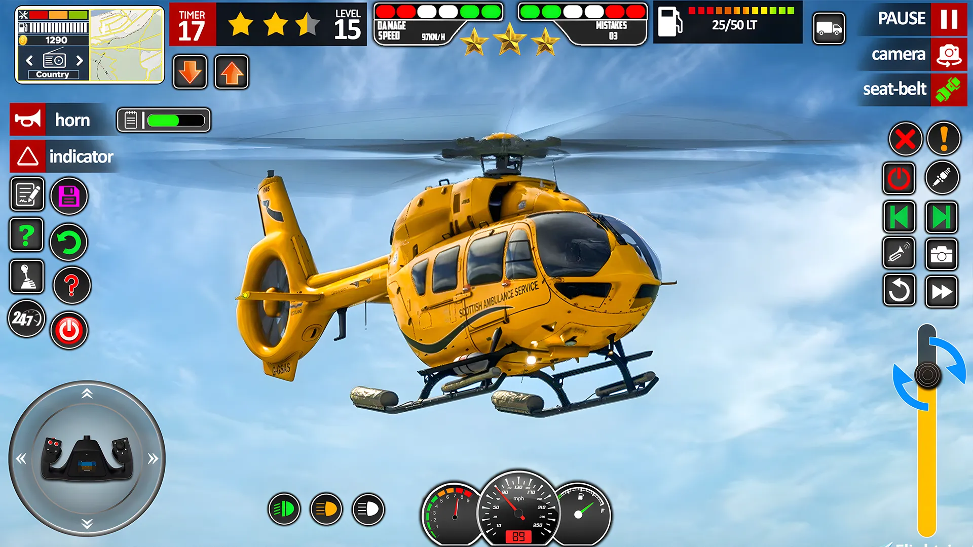 Army Helicopter Game Offline | Indus Appstore | Screenshot
