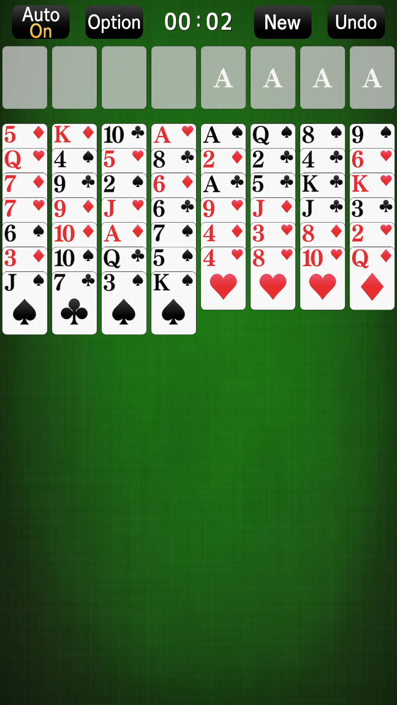 FreeCell [card game] | Indus Appstore | Screenshot