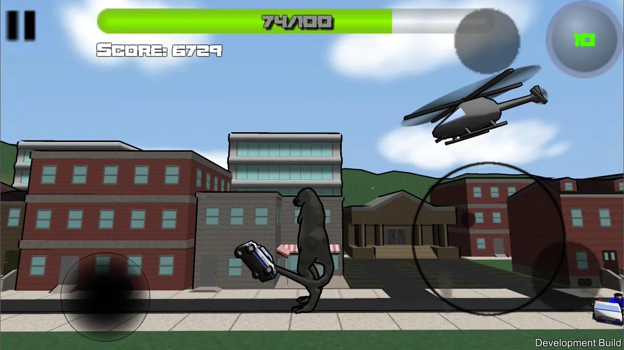 Attack of Giant Mutant Lizard | Indus Appstore | Screenshot