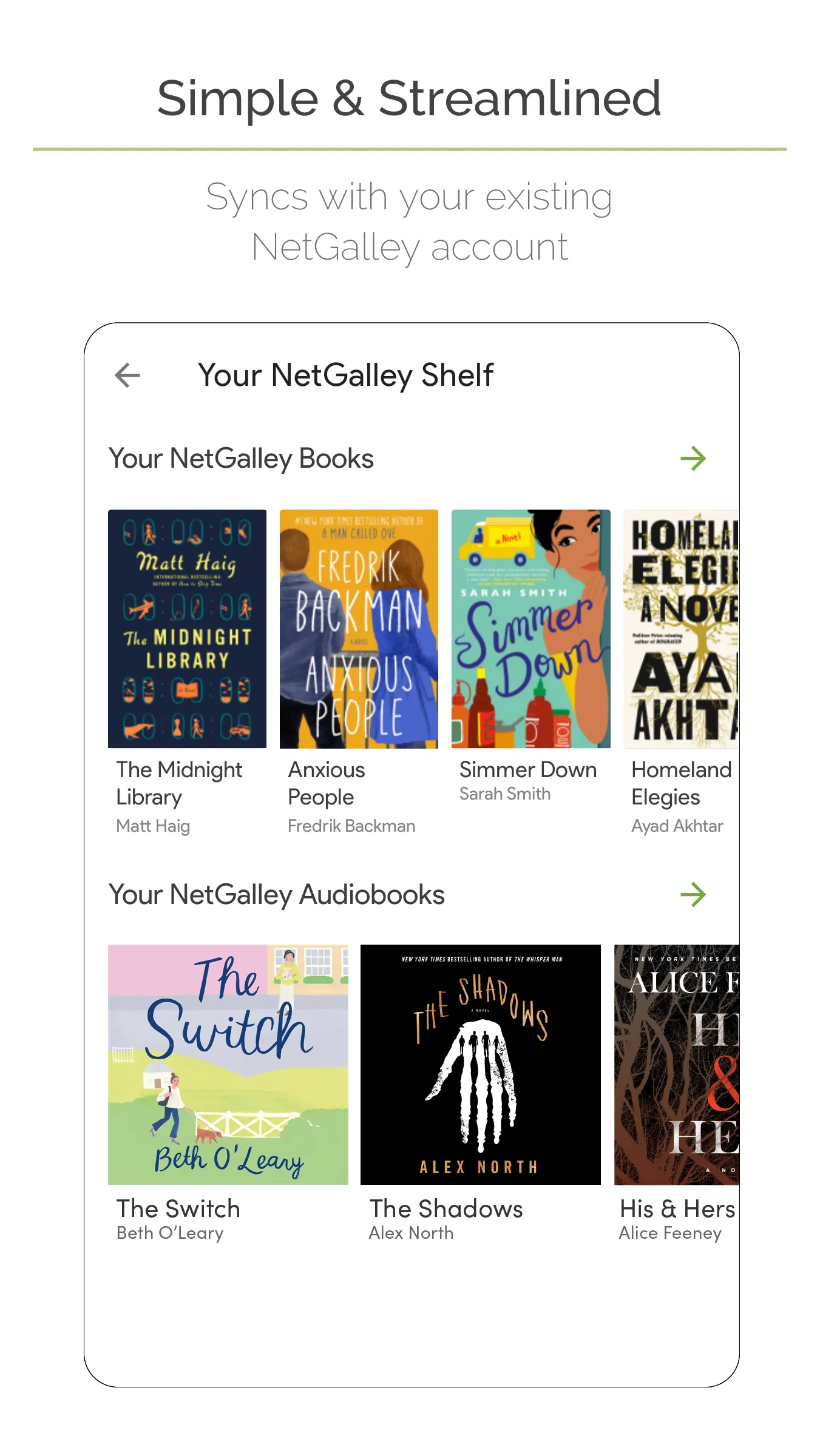 NetGalley Shelf | Indus Appstore | Screenshot