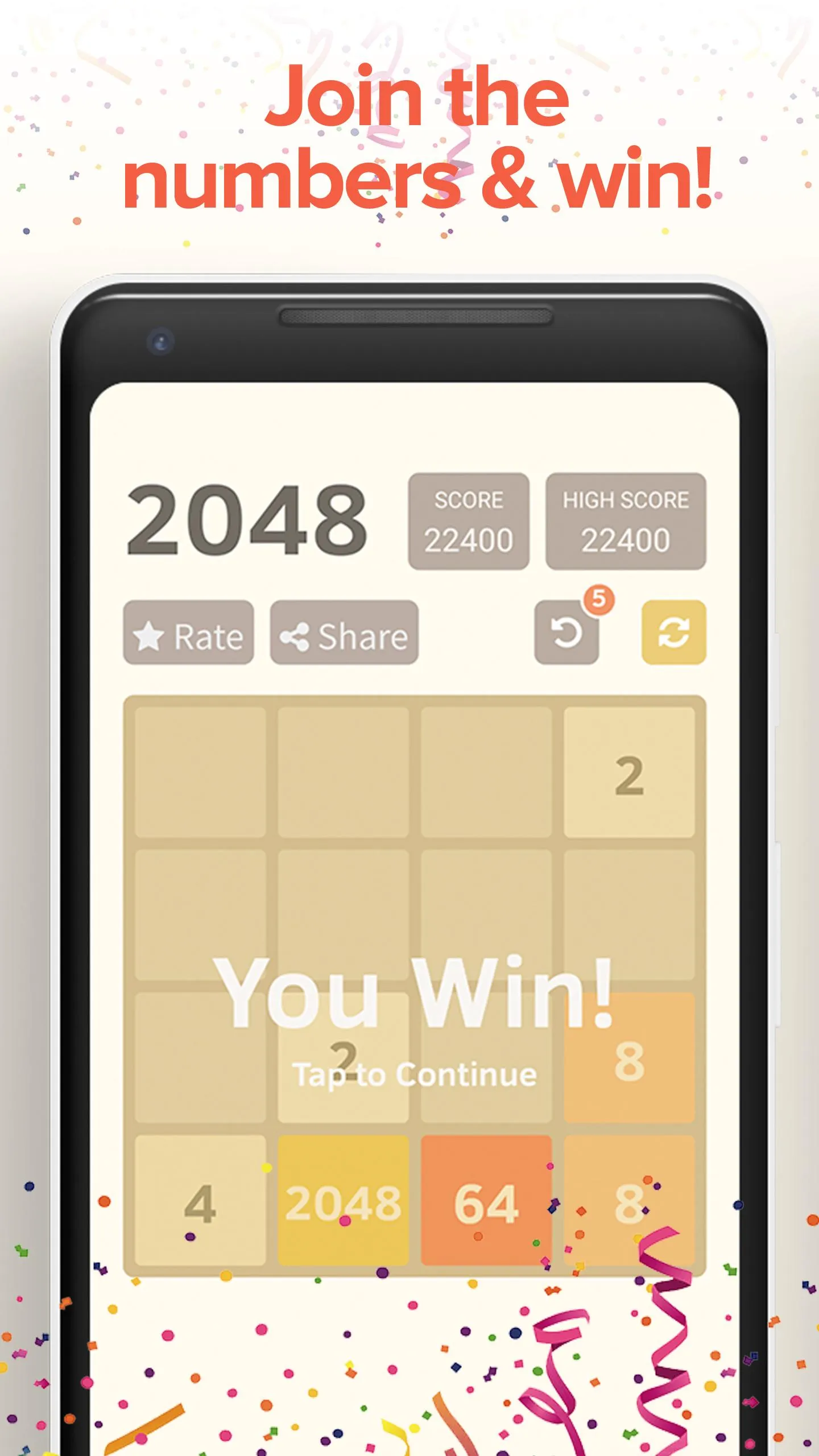 1024 Puzzle Numbers Game | Indus Appstore | Screenshot