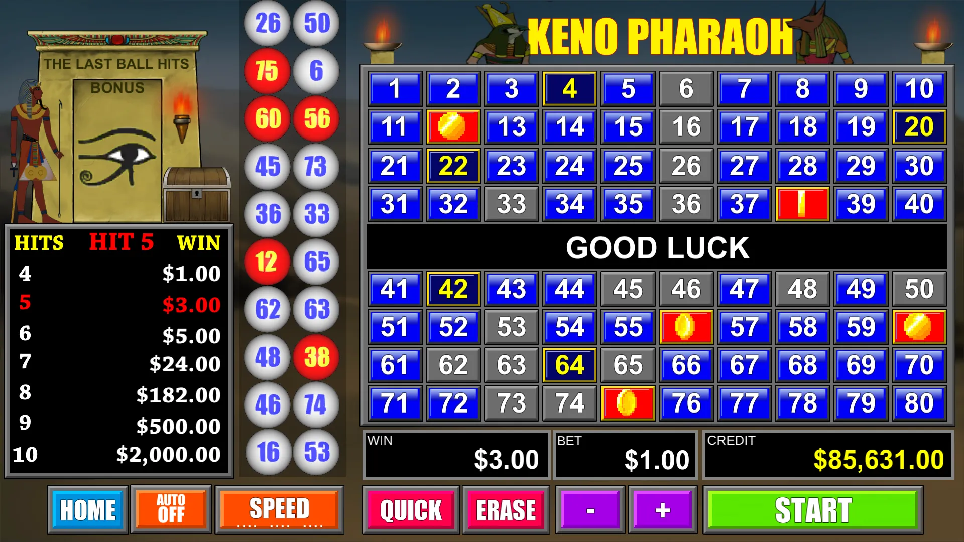 Keno Pyramid | Indus Appstore | Screenshot