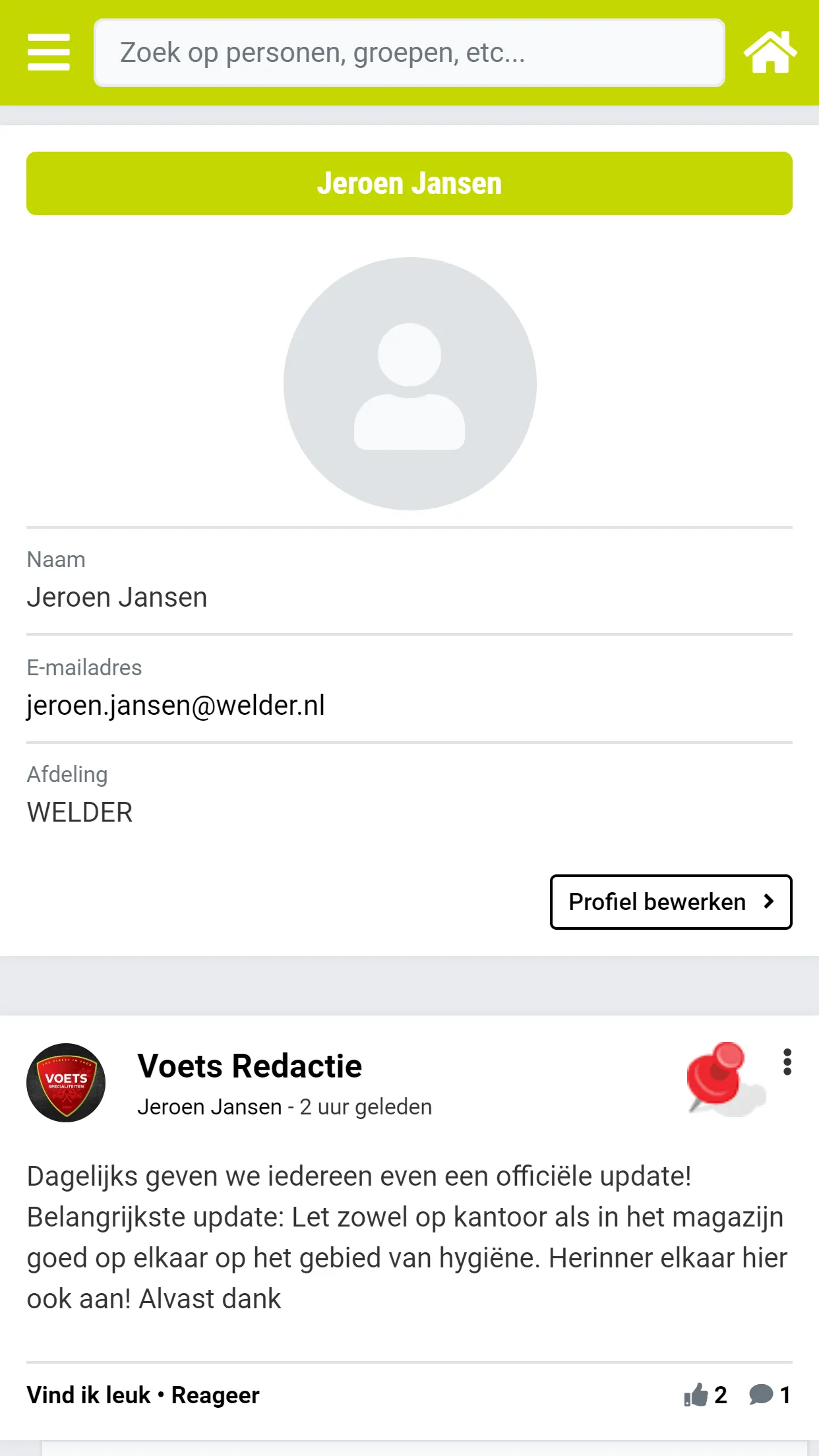 Voets Specialiteiten | Indus Appstore | Screenshot