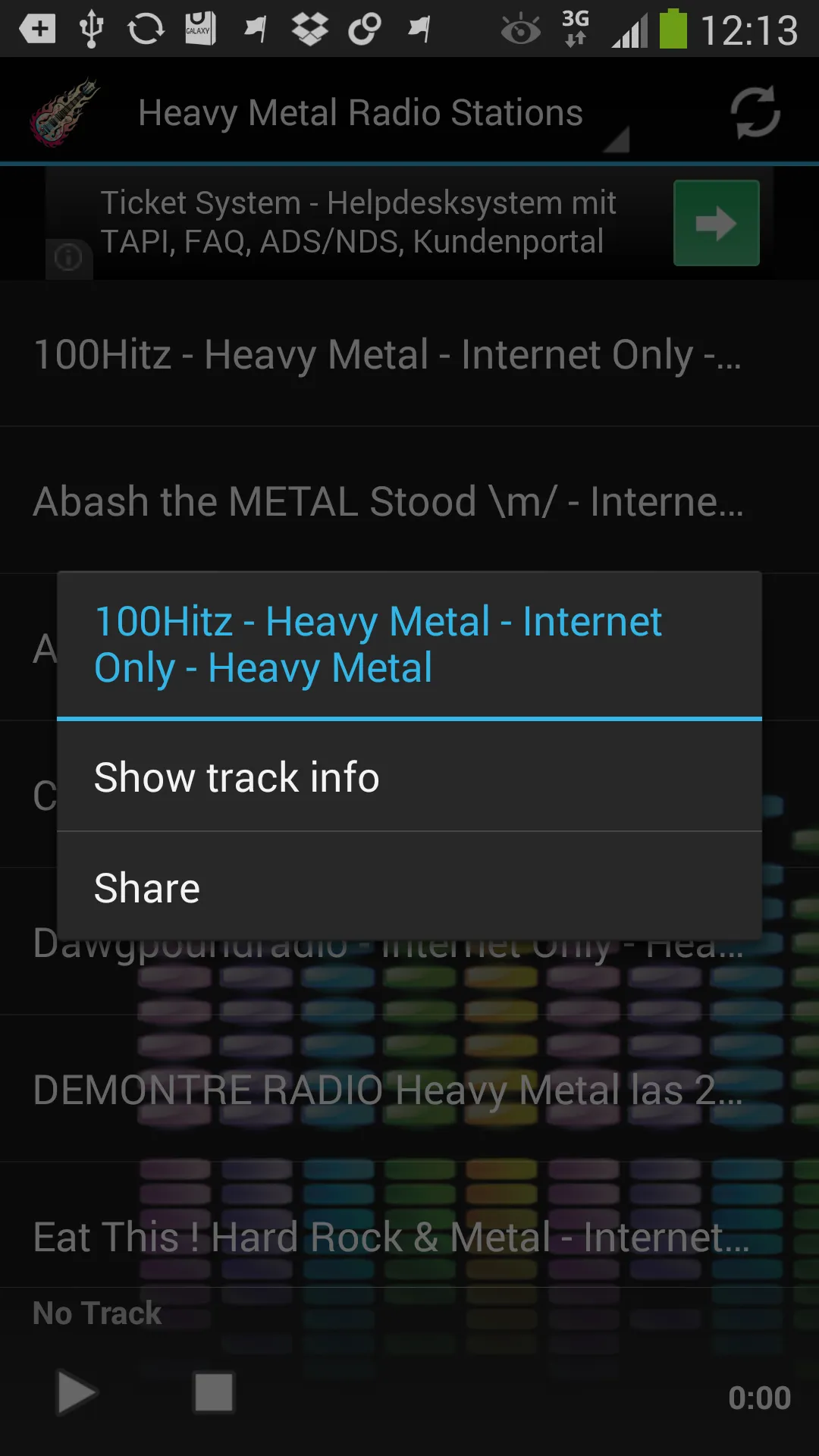 Heavy Metal Radio Stations | Indus Appstore | Screenshot