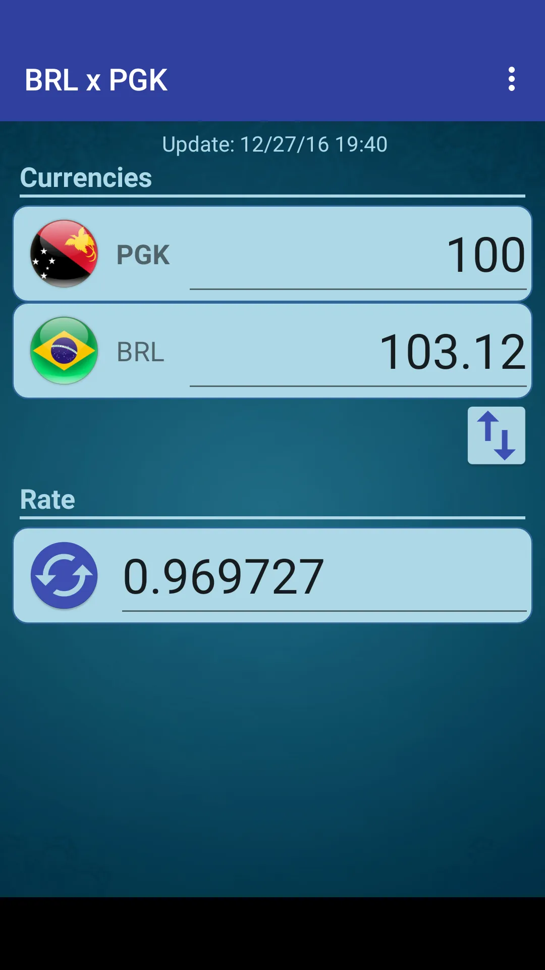 BRL Real Papua N. Guinean Kina | Indus Appstore | Screenshot