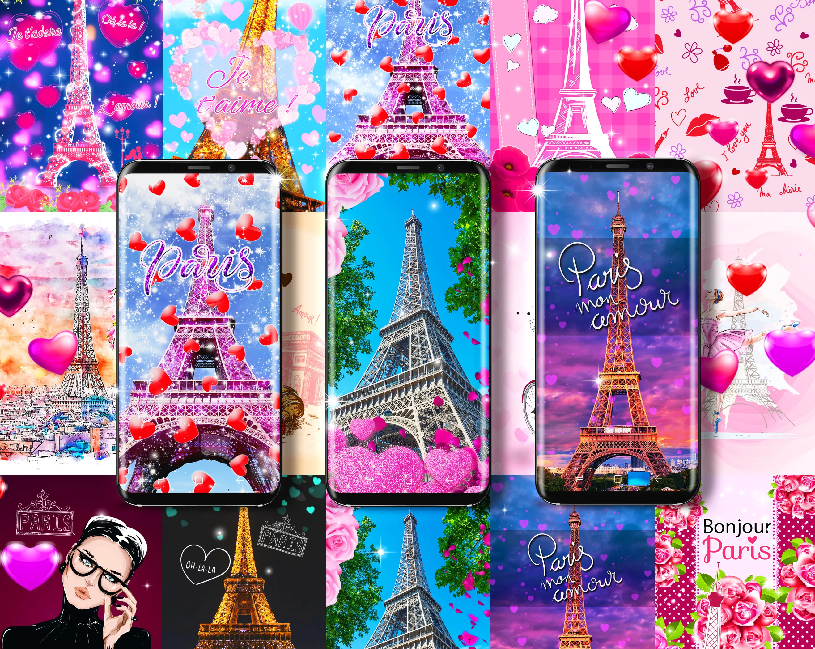 Paris love live wallpaper | Indus Appstore | Screenshot