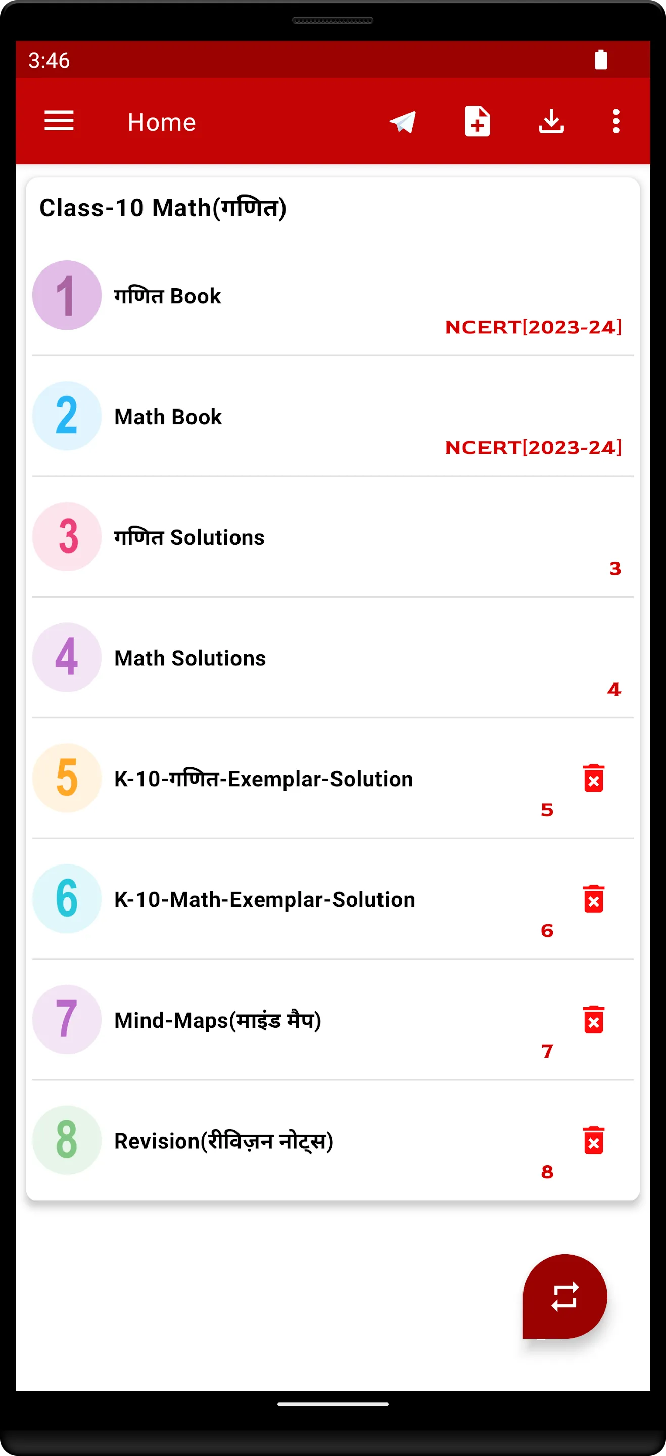 10th class math solution hindi | Indus Appstore | Screenshot