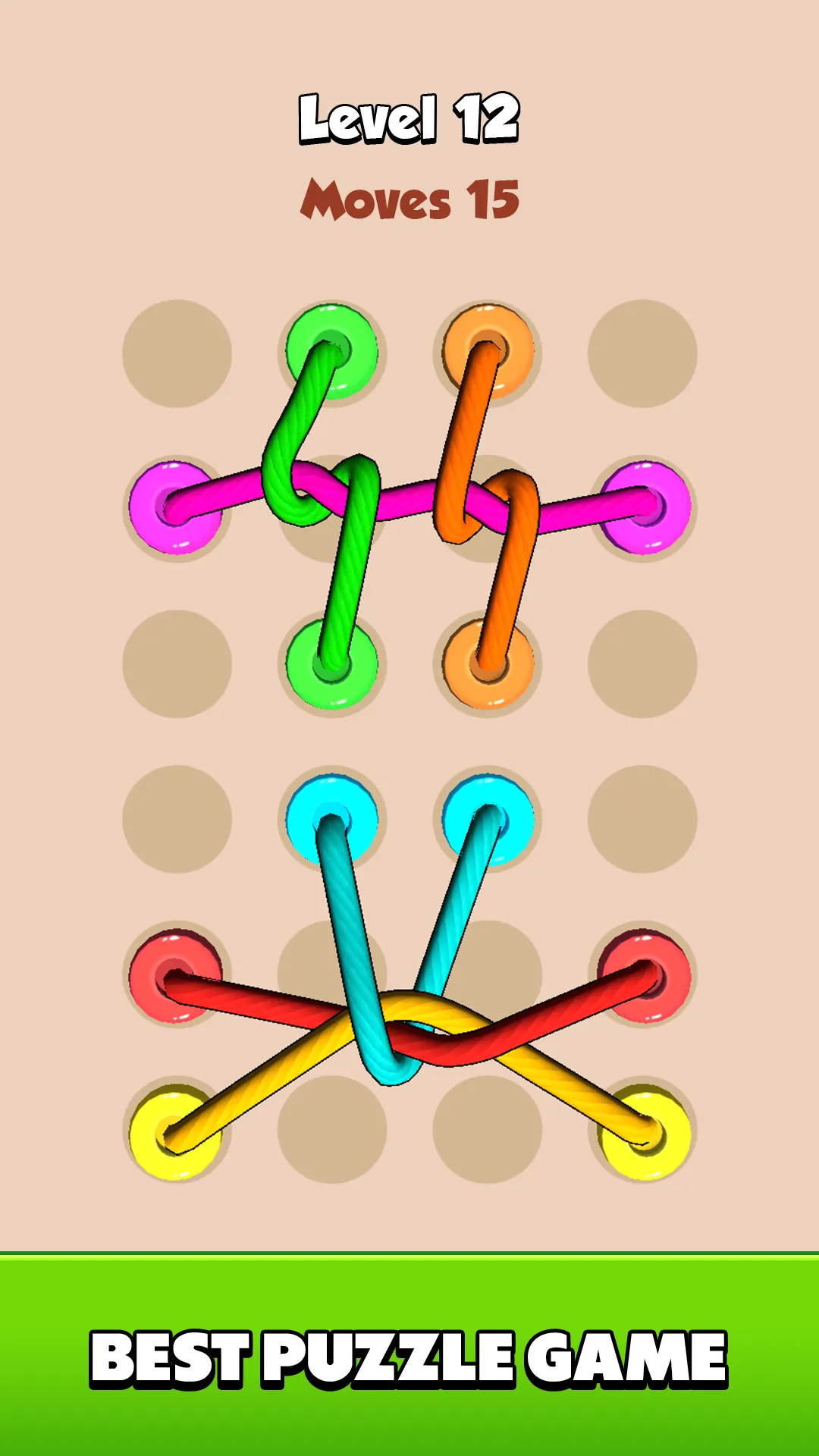 Color Tangled Rope 3D | Indus Appstore | Screenshot