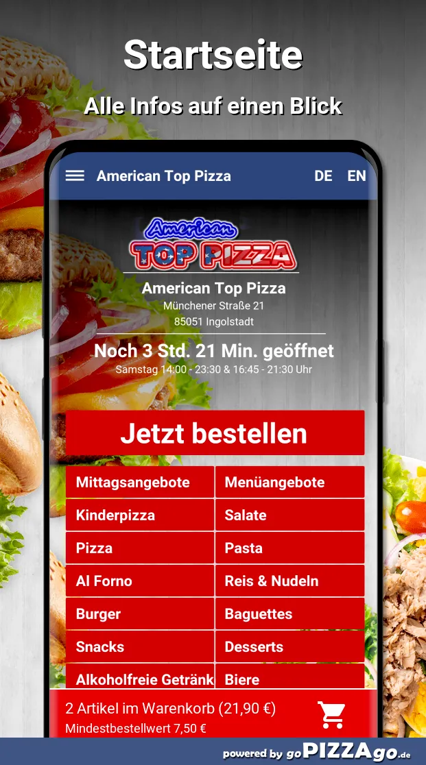 American Top Pizza Ingolstadt | Indus Appstore | Screenshot