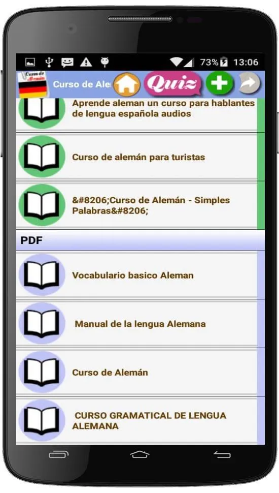 Curso de Alemán | Indus Appstore | Screenshot