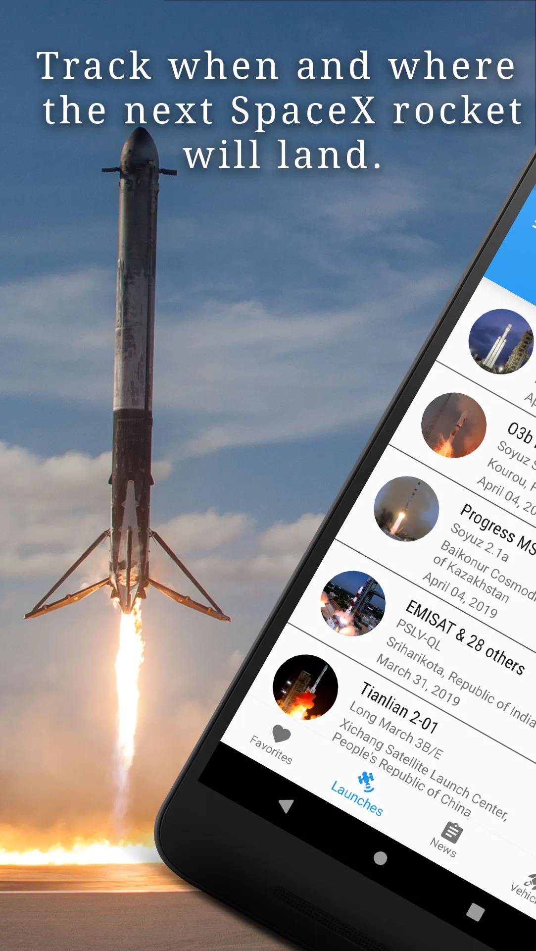 Space Launch Now | Indus Appstore | Screenshot