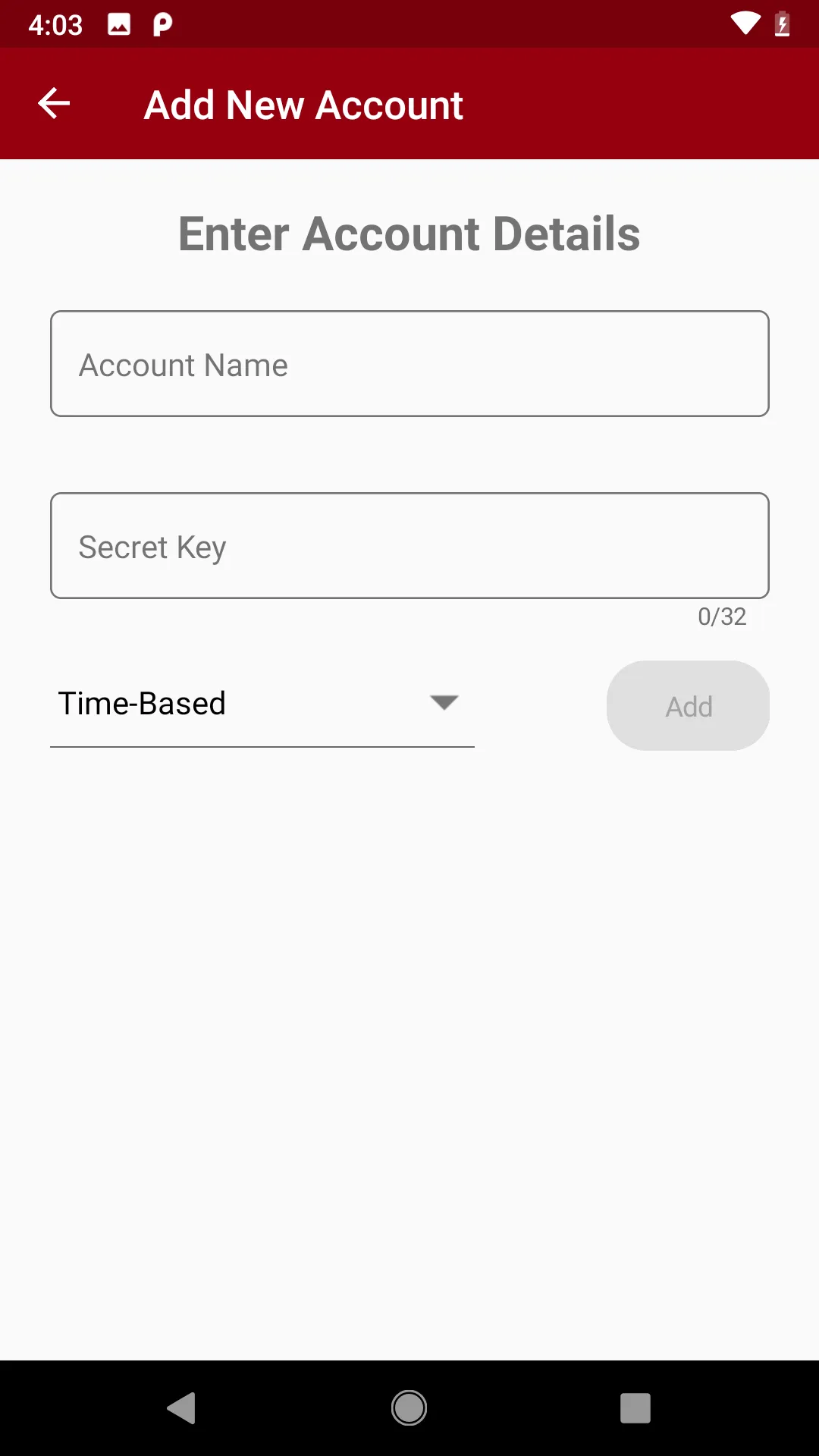 Ensurity Authenticator | Indus Appstore | Screenshot