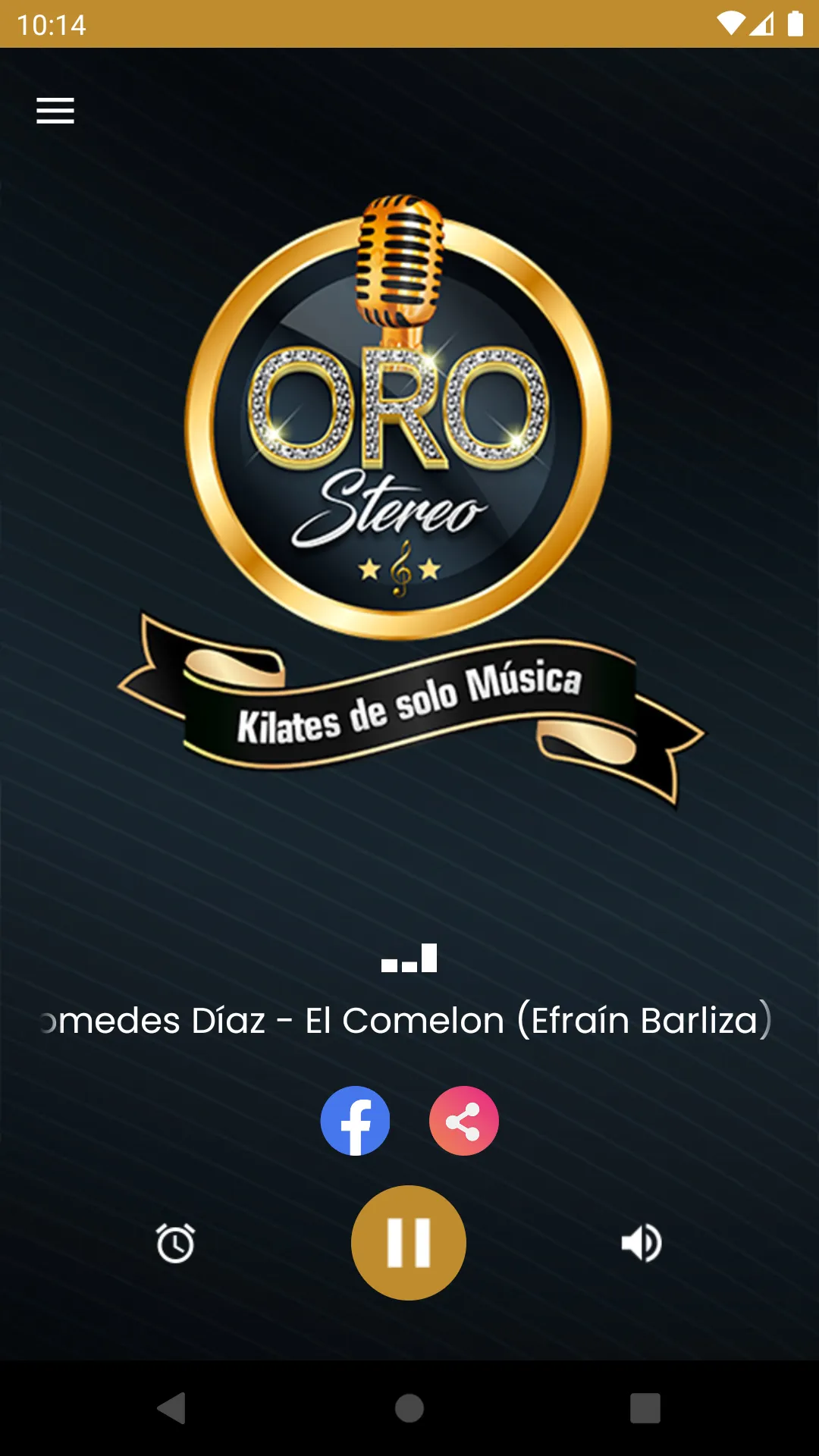 Oro Stereo | Indus Appstore | Screenshot